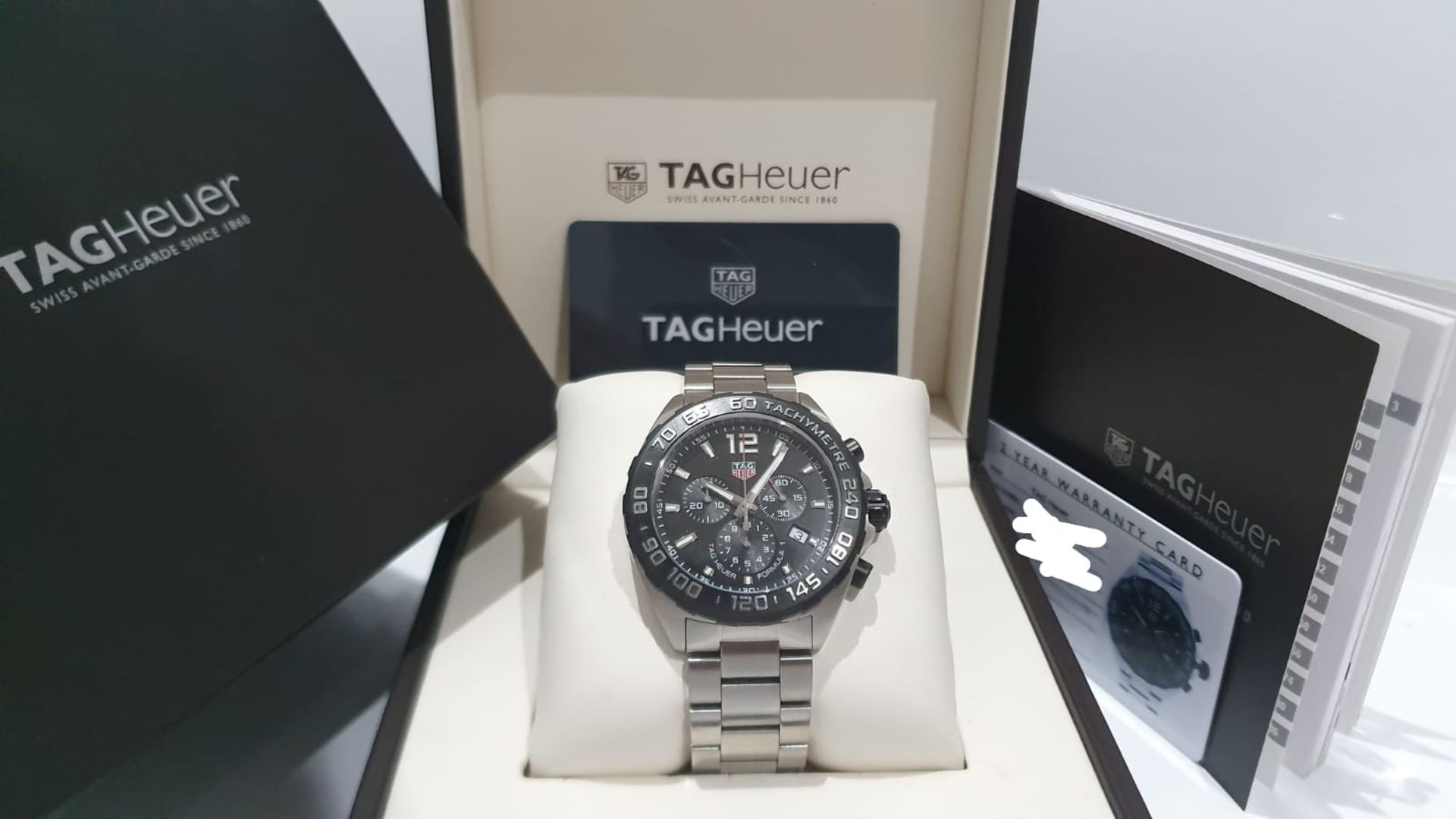 TAG HEUER FORMULA 1 44mm Steel Chronograph Mens Watch *NO VAT*