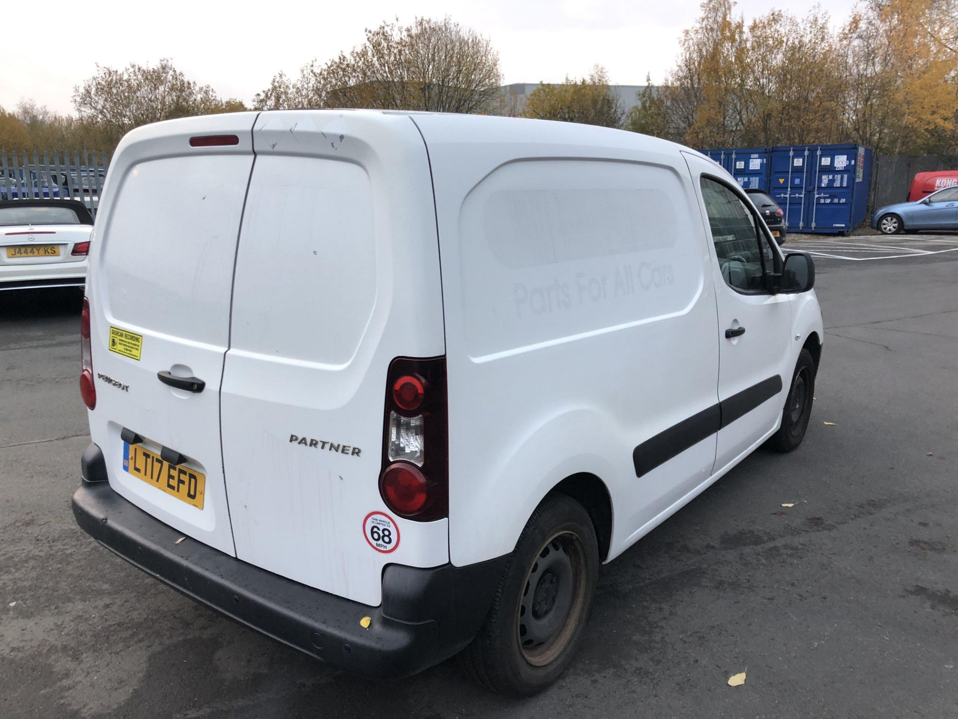 2017 PEUGEOT PARTNER SE L1 BLUE HDI WHITE PANEL VAN *PLUS VAT* - Image 5 of 13