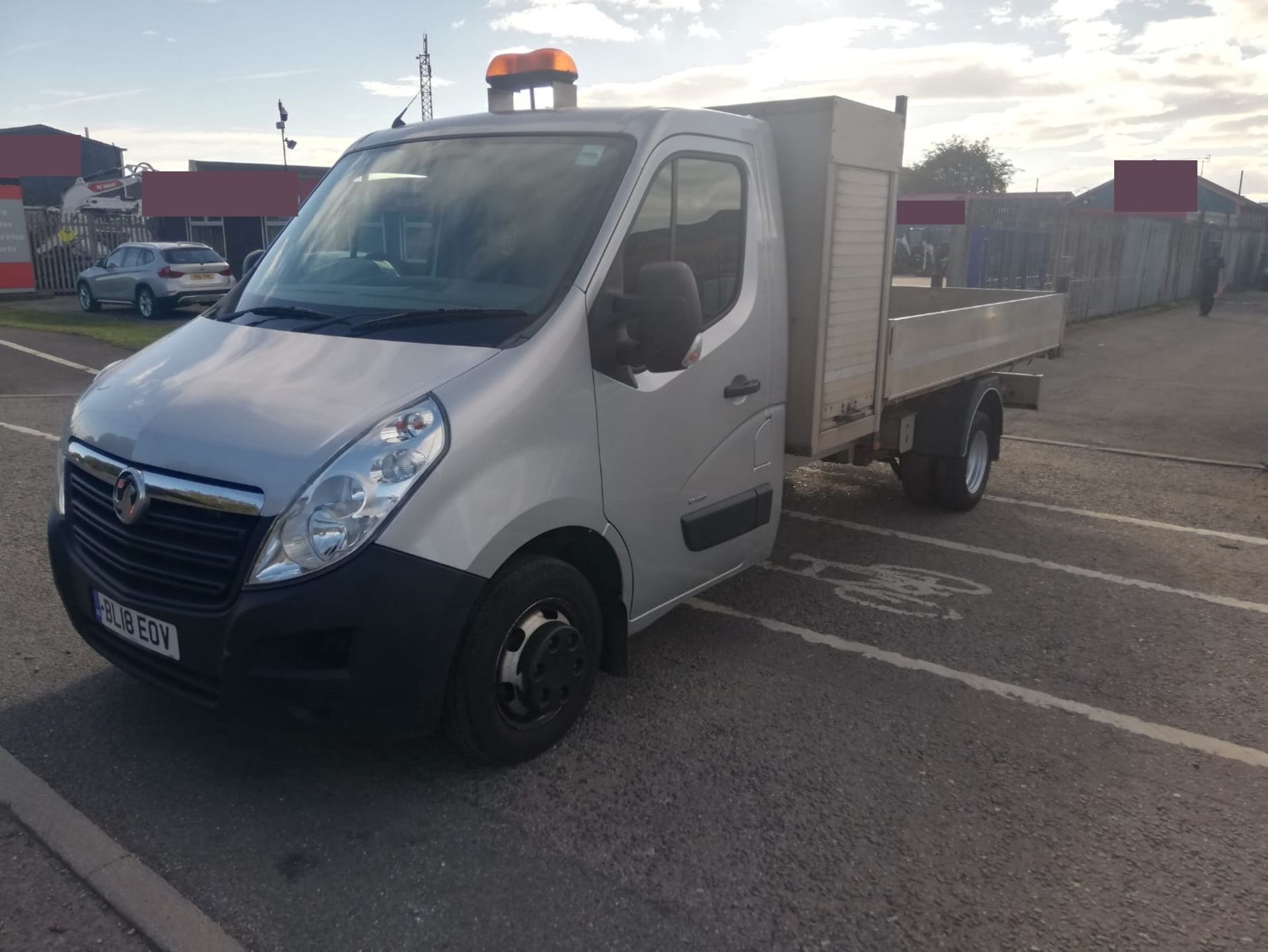 2018 VAUXHALL MOVANO L4H1 R3500 CDTI BITURBO WHITE TIPPER - 113,000 MILES *PLUS VAT*