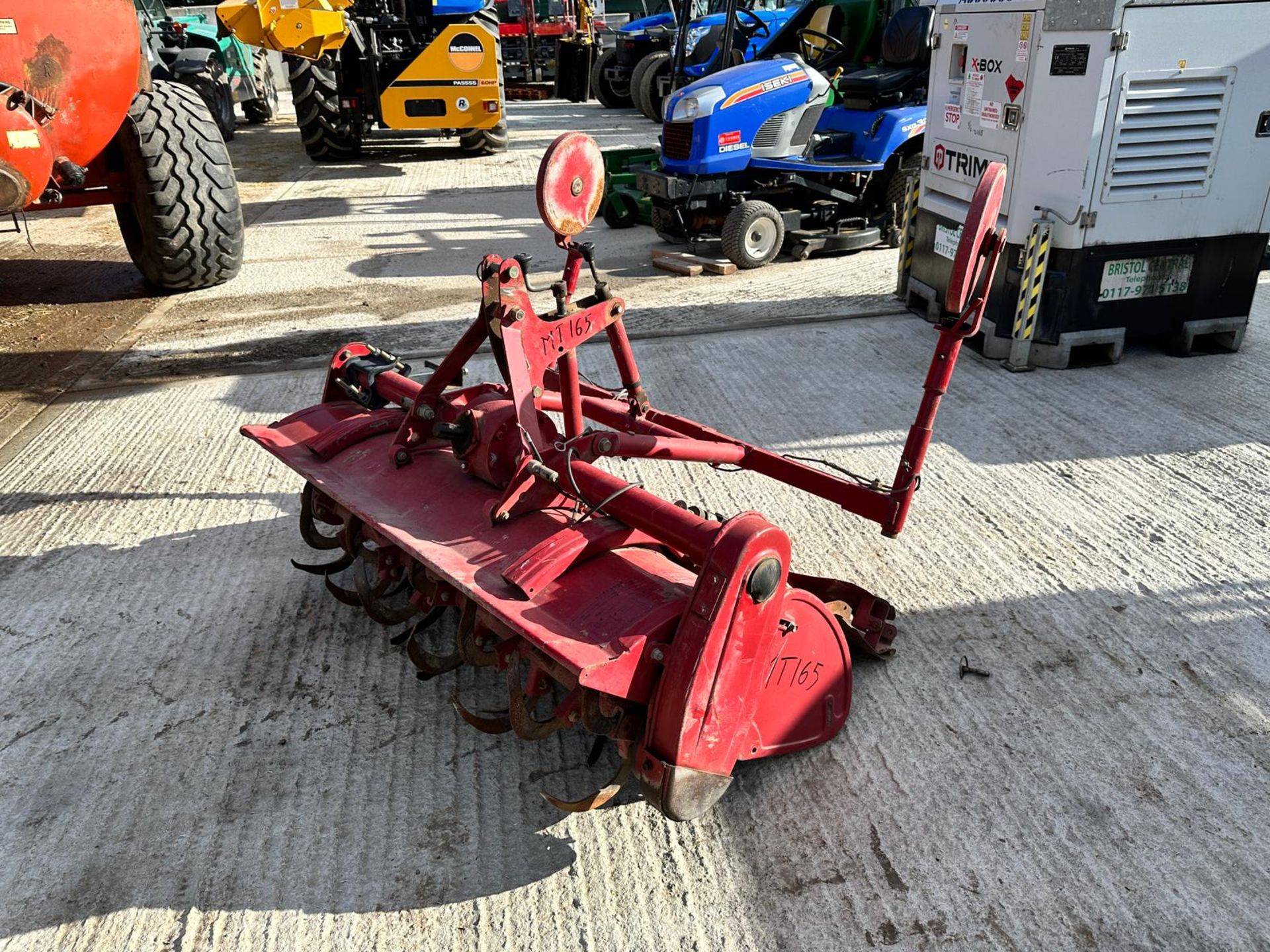 Mitsubishi P1306s Rotavator/Tiller, In Working Order, Suitable For 3 Point Linkage *PLUS VAT* - Image 2 of 13