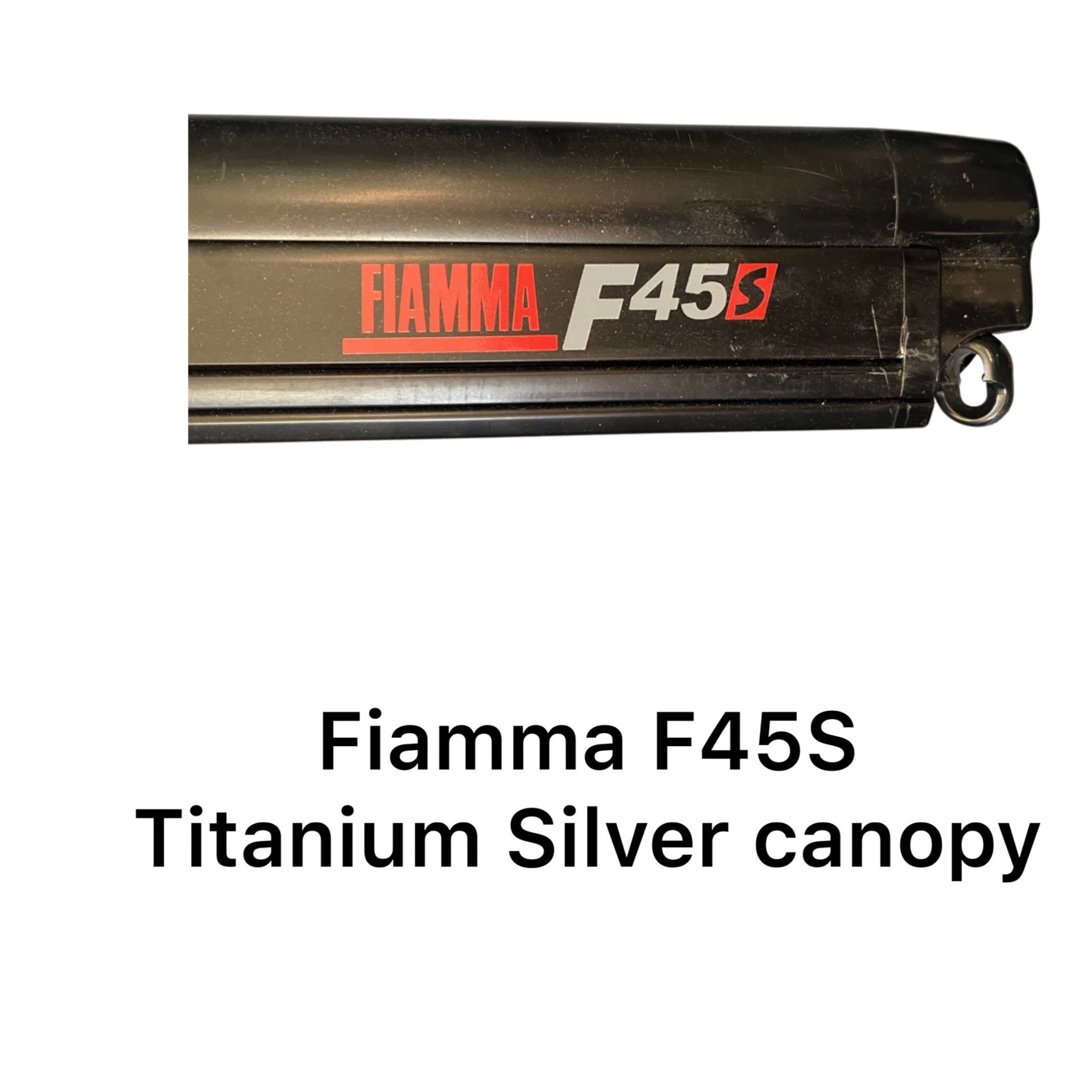 NO RESERVE Fiamma F45S Canopy black cassette with Royal Grey canvas *NO VAT* - Image 2 of 4