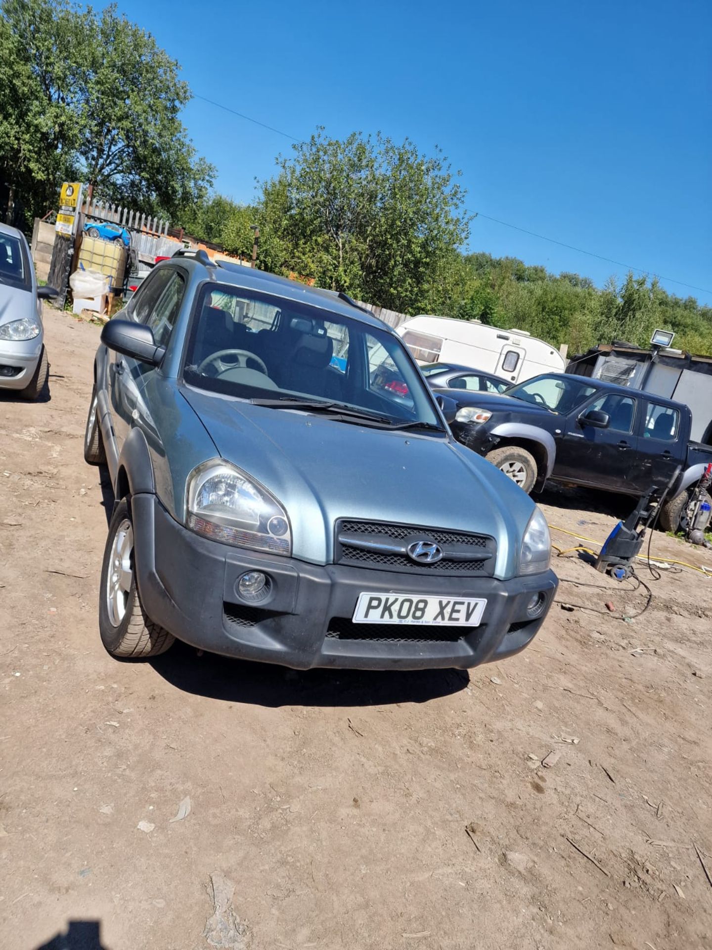 2008/08 REG HYUNDAI TUCSON CRTD GSI 2.0 DIESEL MANUAL 4WD *NO VAT* - Image 3 of 13