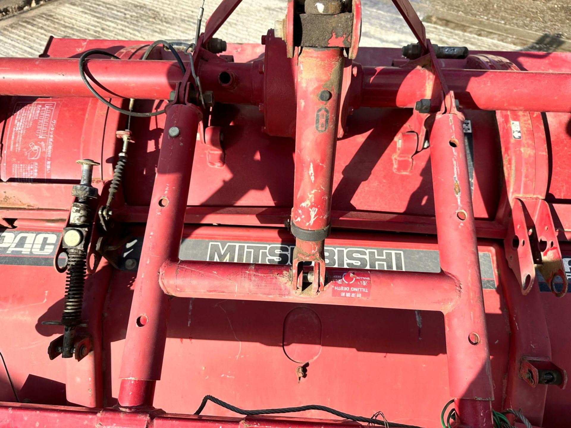 Mitsubishi P1306s Rotavator/Tiller, In Working Order, Suitable For 3 Point Linkage *PLUS VAT* - Image 13 of 13