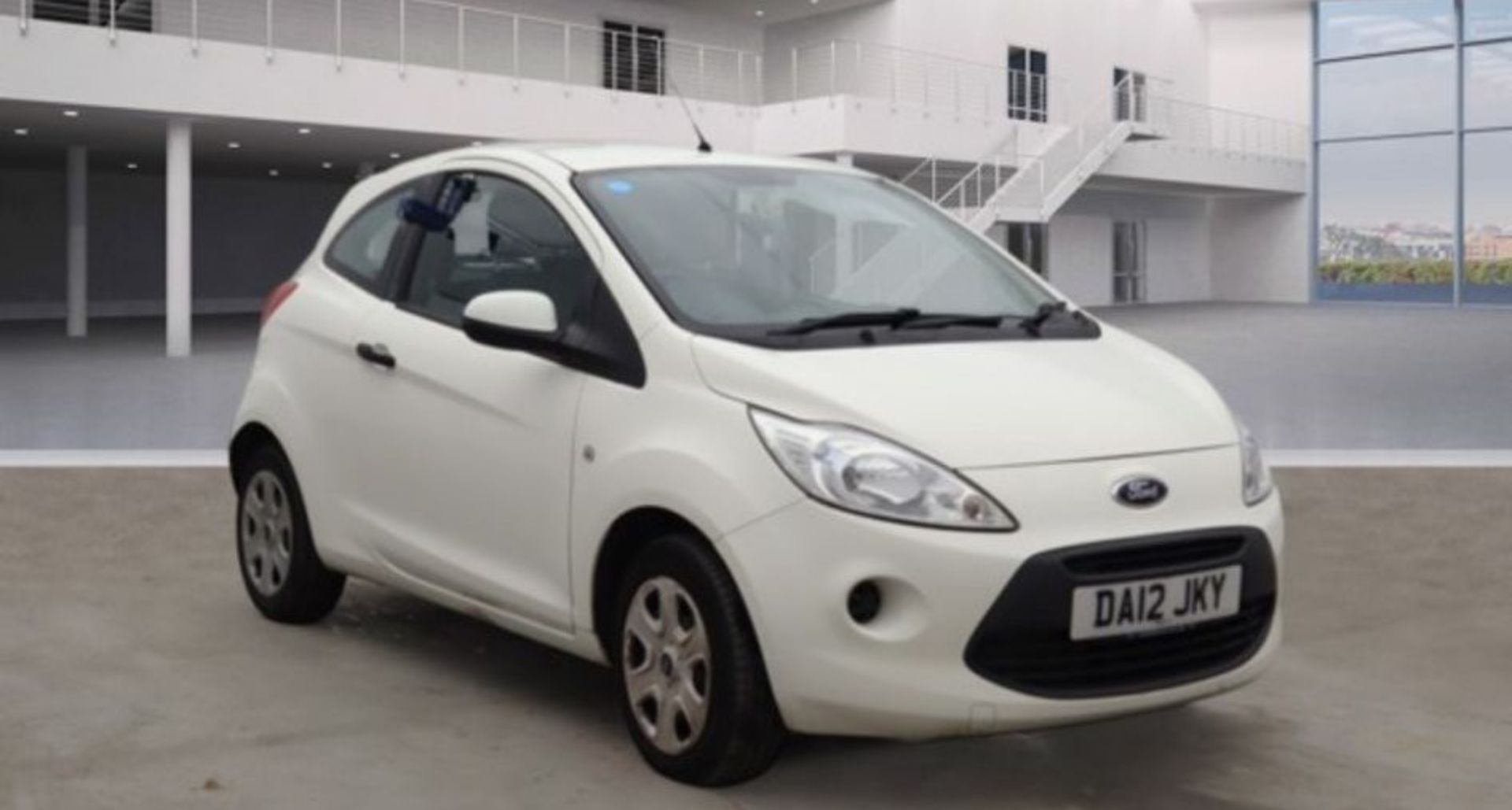 2012 FORD KA STUDIO WHITE HATCHBACK *NO VAT*