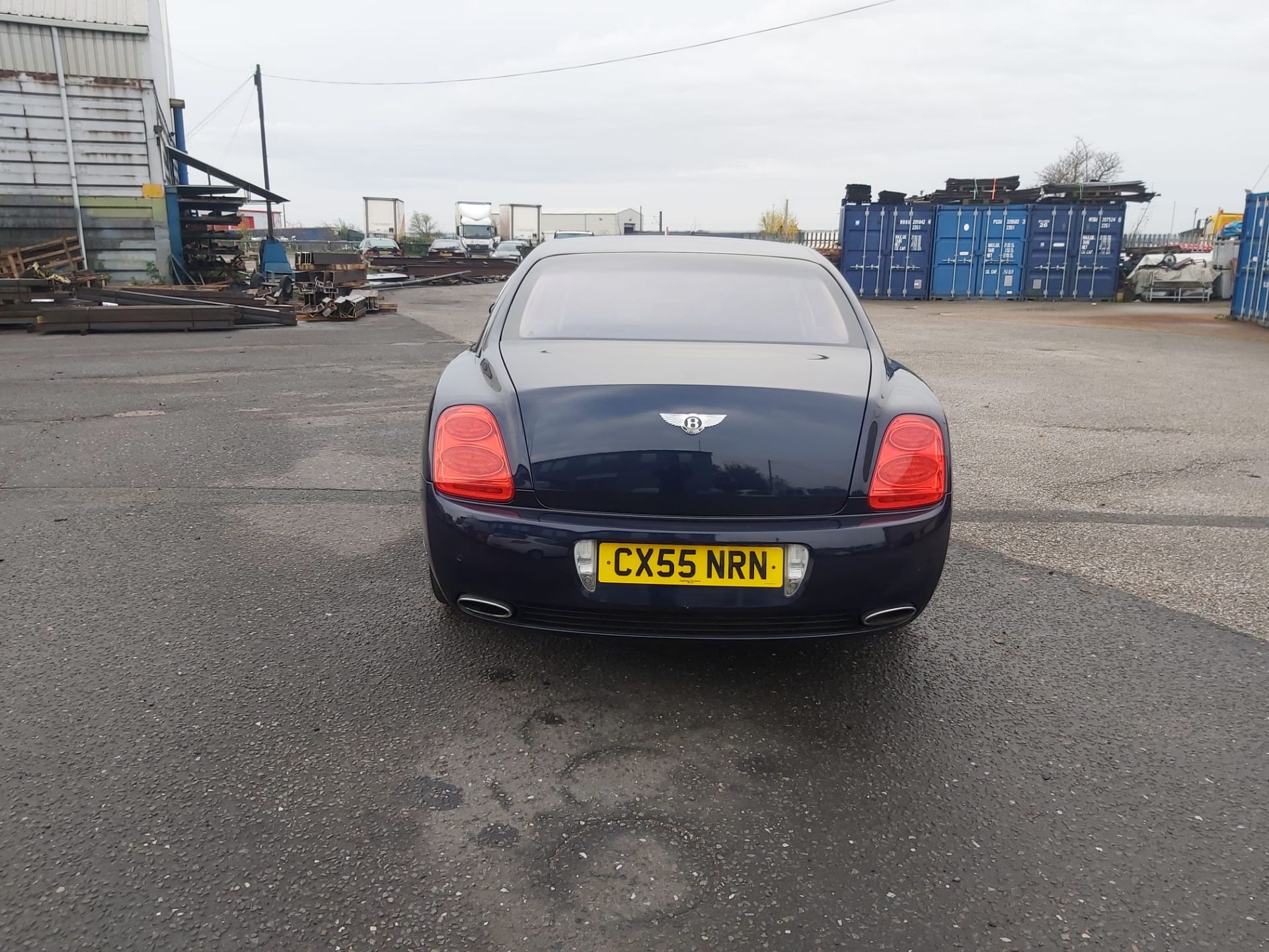 2005/55 BENTLEY CONTINENTAL FLYING SPUR A BLUE SALOON *NO VAT* - Image 5 of 12
