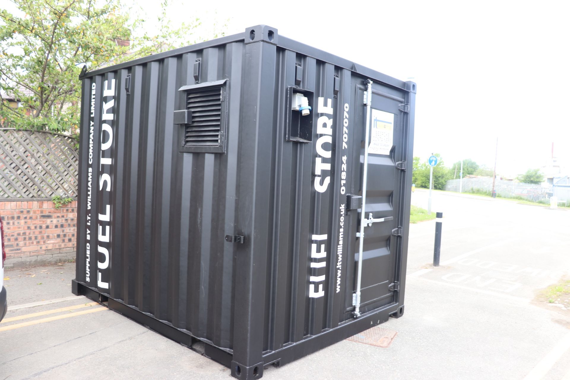 NEW BUILD SECURE BUNDED FUEL COSHH STORE CONTAINER + TANK *PLUS VAT* - Image 9 of 9