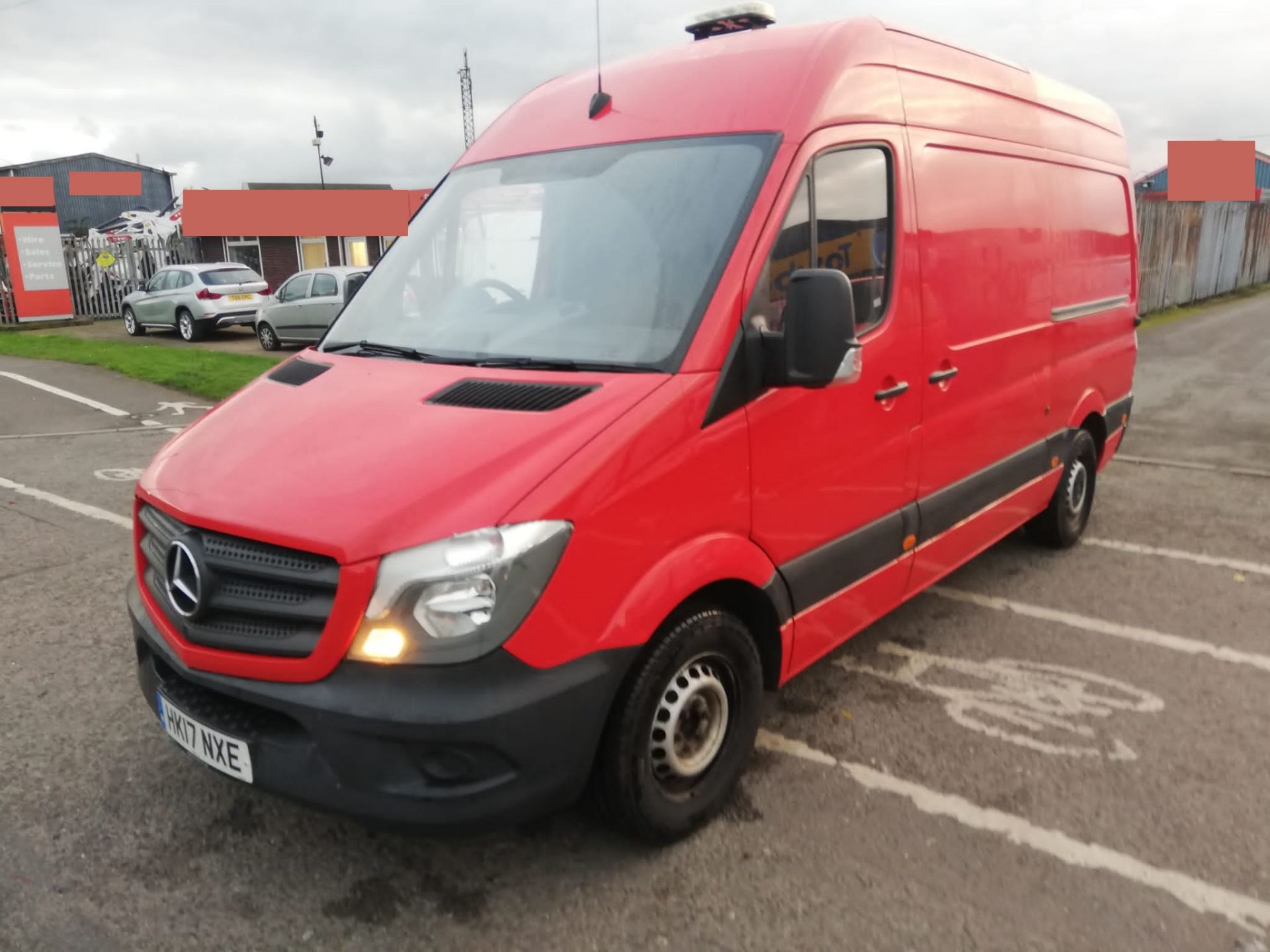 2017 MERCEDES-BENZ SPRINTER 314CDI RED MWB VAN 93,000 MILES *PLUS VAT*