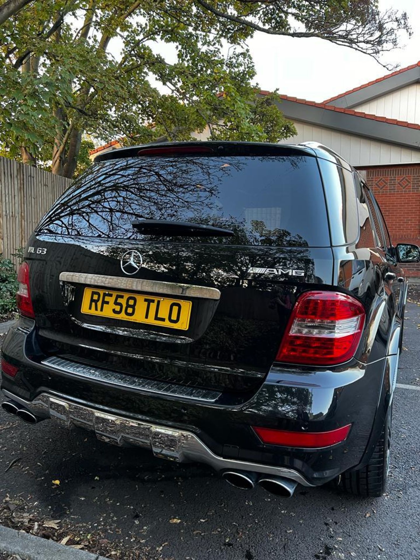 2009/58 MERCEDES ML63 AMG 4-MATIC A BLACK SUV ESTATE *NO VAT* - Image 5 of 13