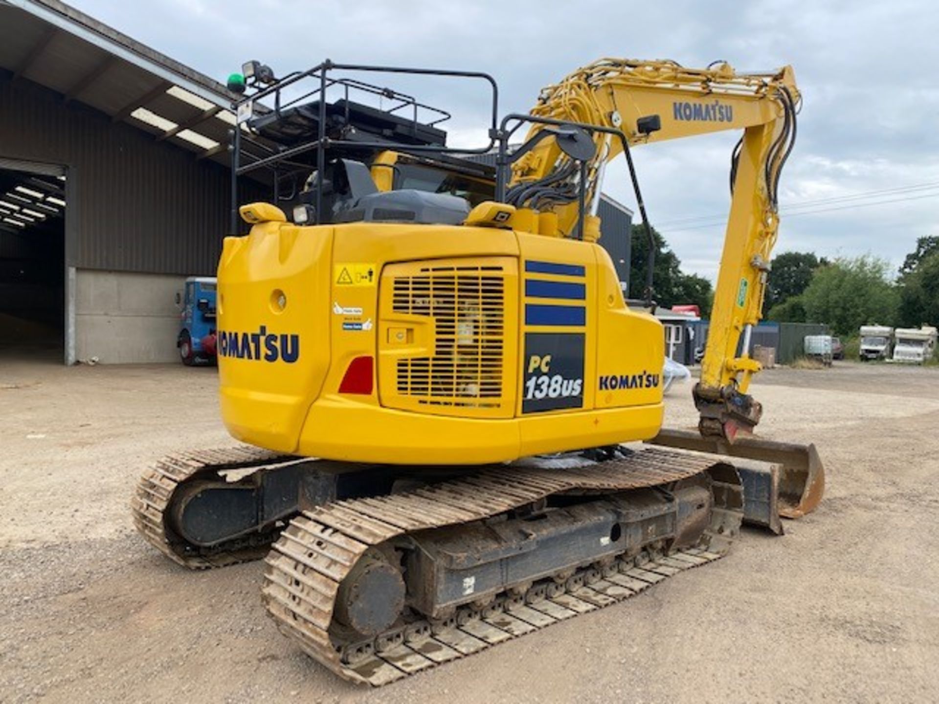 2019 Komatsu PC138US-11 13 Ton Excavator With Blade *PLUS VAT* - Image 5 of 15