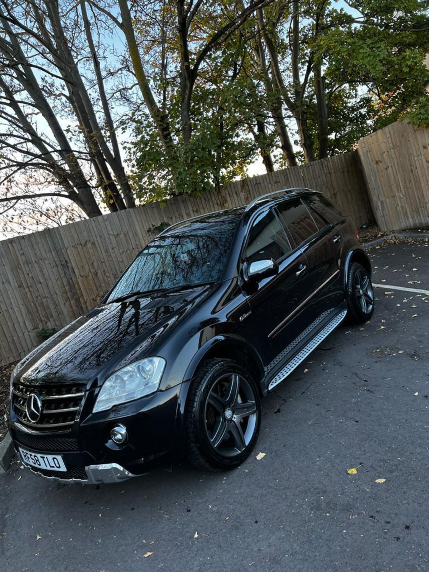 2009/58 MERCEDES ML63 AMG 4-MATIC A BLACK SUV ESTATE *NO VAT* - Image 2 of 13