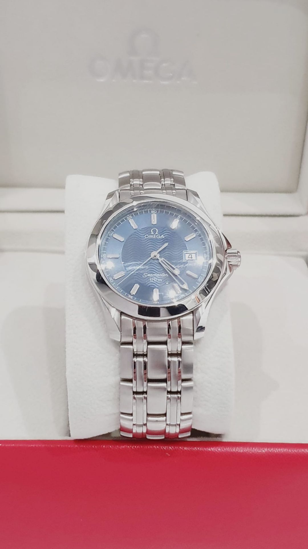 Omega Seamaster Professional 120m Wave Dial Mens Watch *NO VAT* - Image 2 of 10