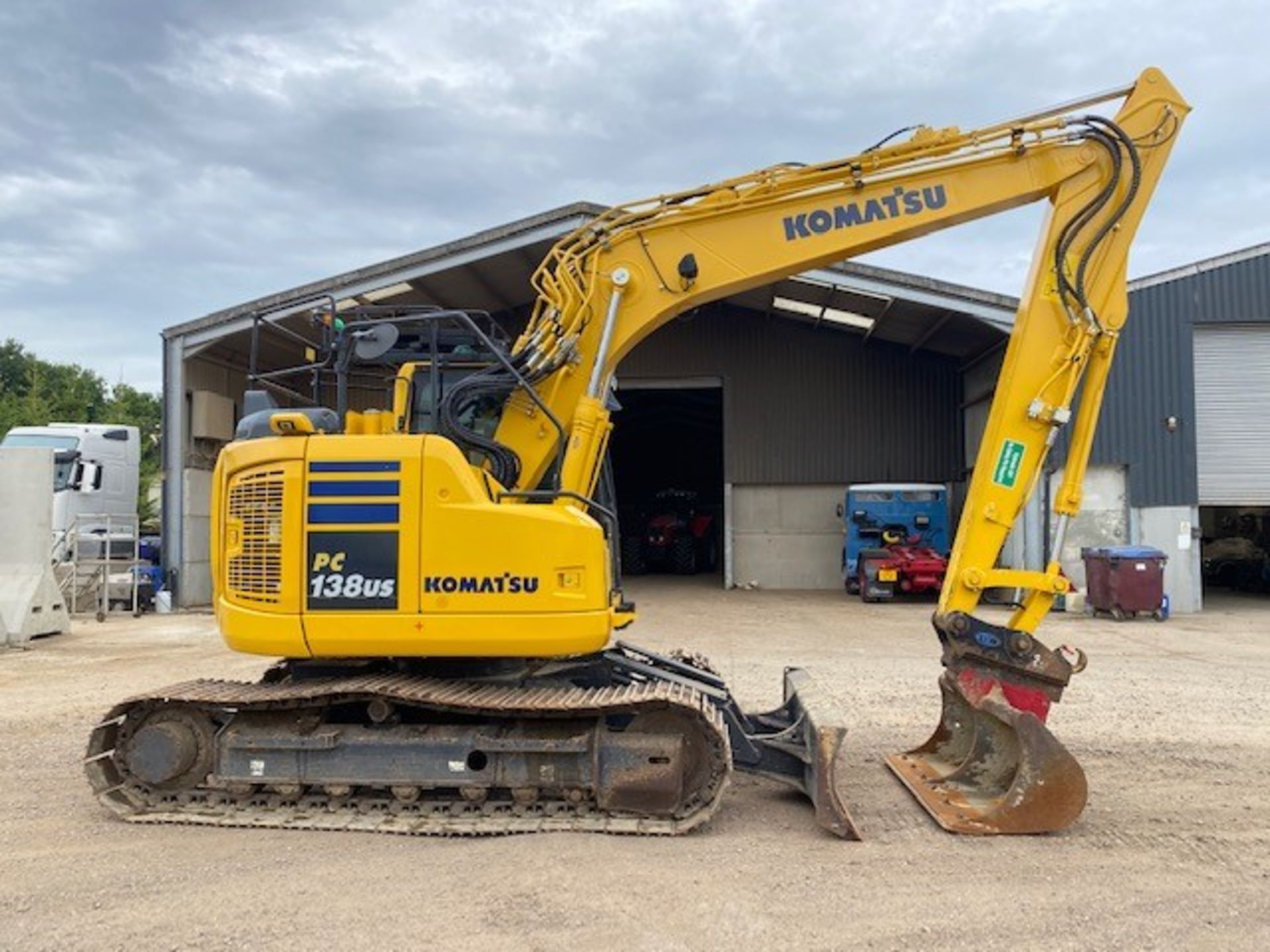 2019 Komatsu PC138US-11 13 Ton Excavator With Blade *PLUS VAT* - Image 6 of 15