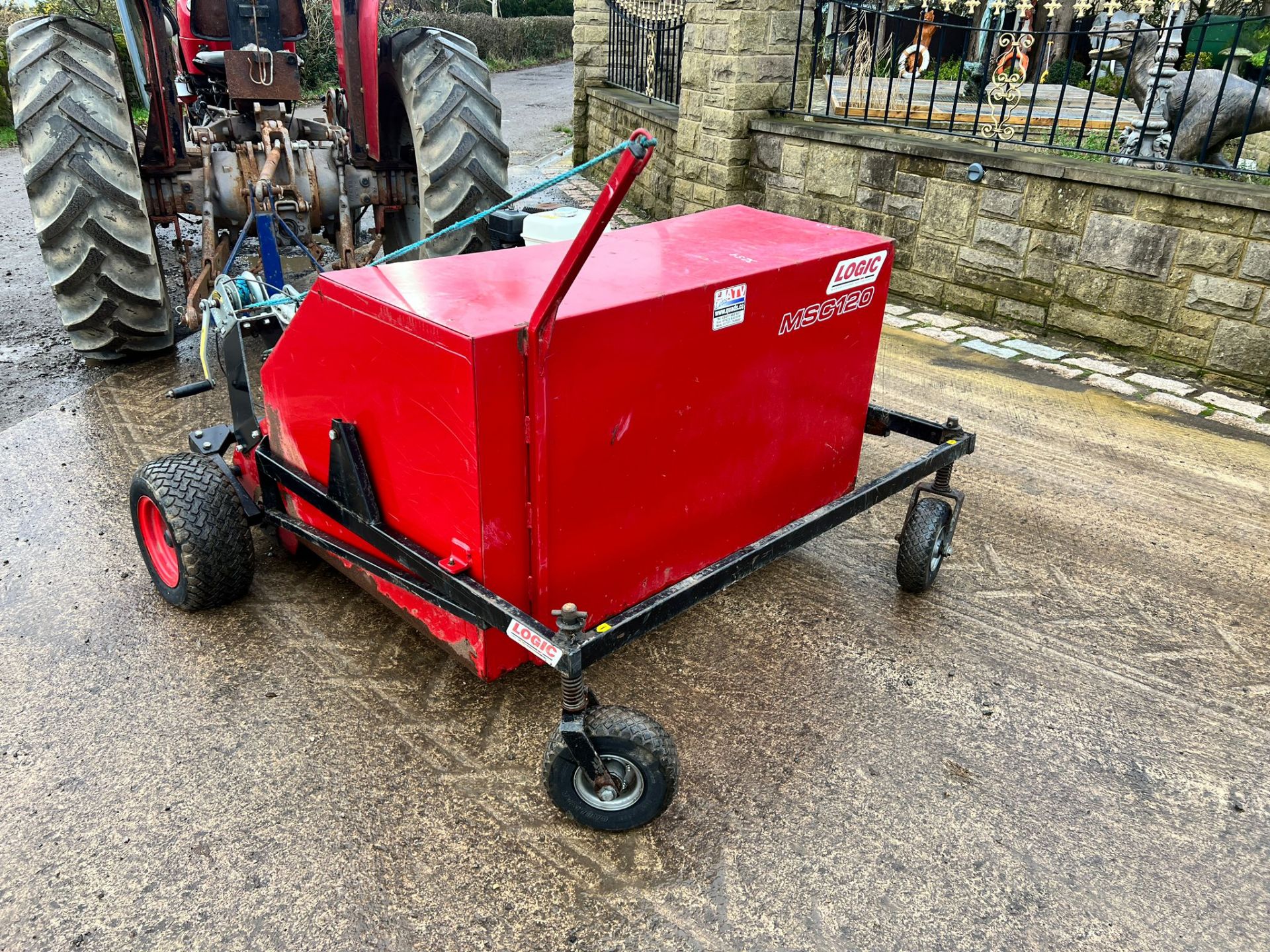 Logic MSC120 Paddock Sweeper Collector *PLUS VAT* - Image 7 of 9