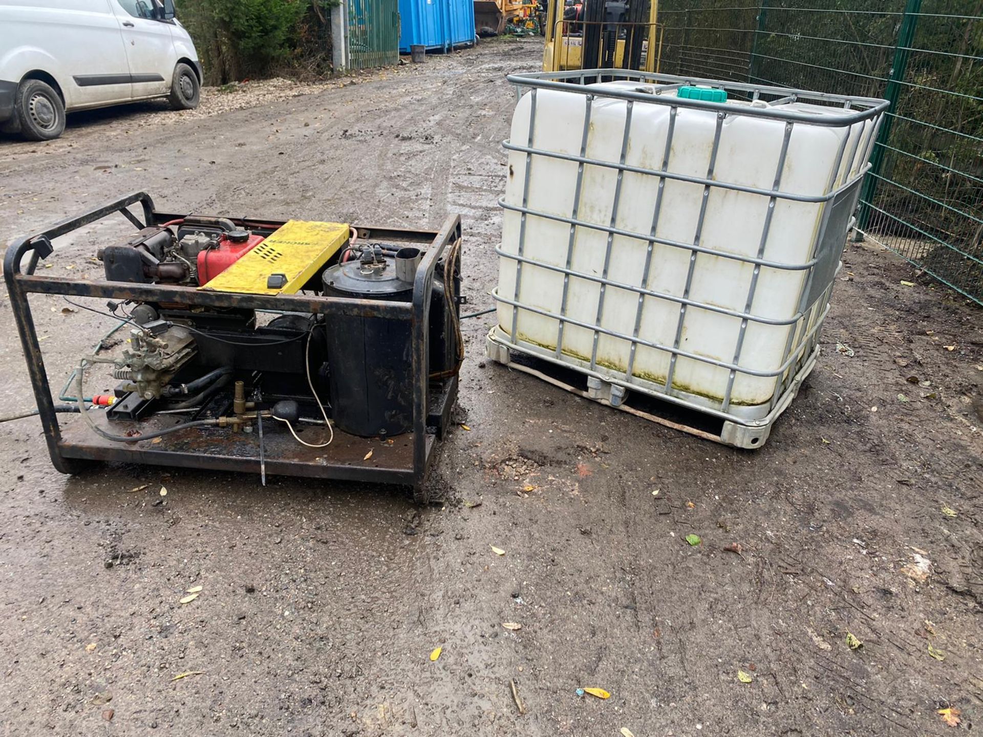 KARCHER STEAM CLEANER JET WASH YANMAR ENGINE *PLUS VAT*