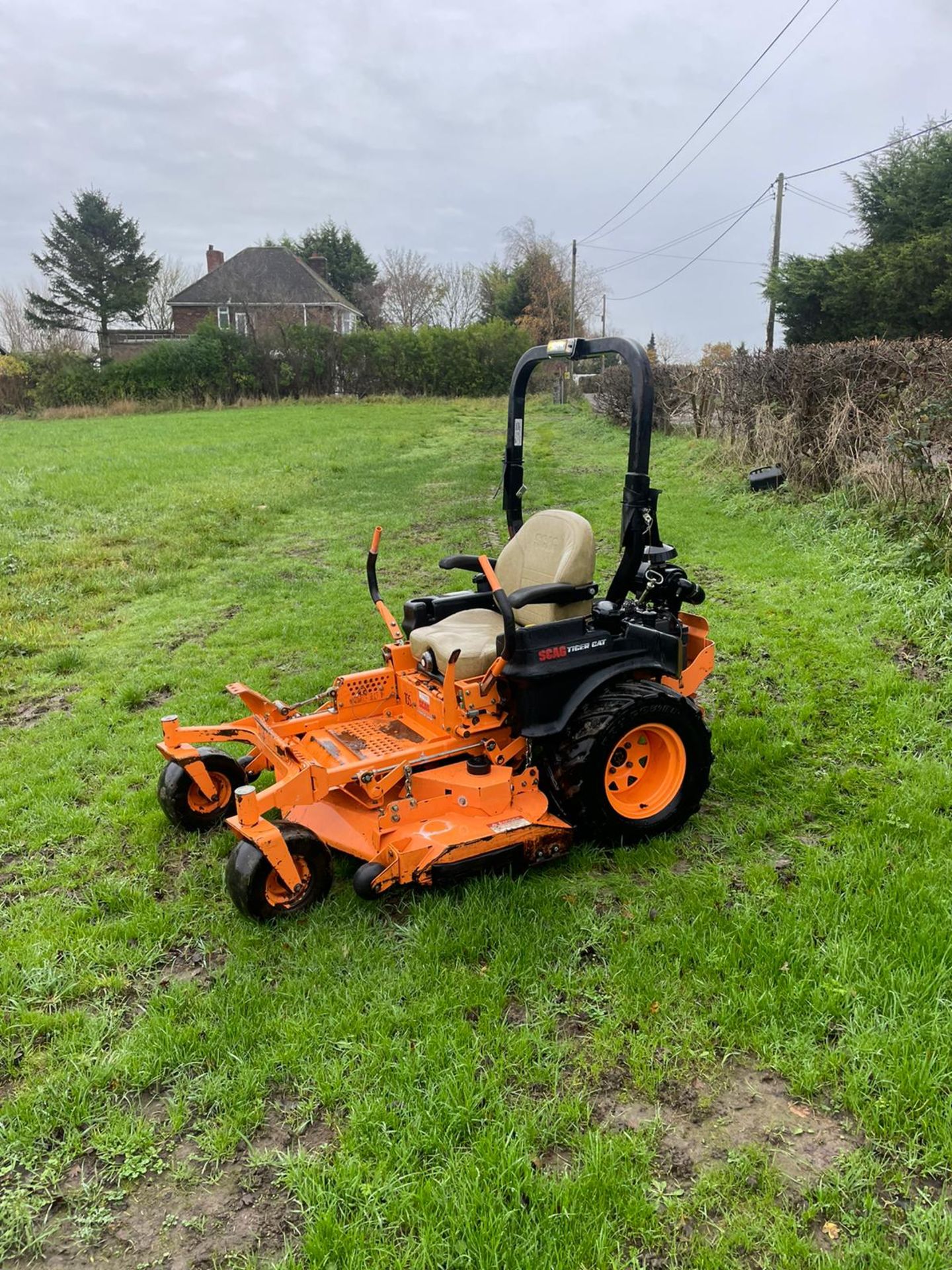 2014 SCAG TIGERCAT ZERO TURN RIDE ON LAWN MOWER *PLUS VAT*