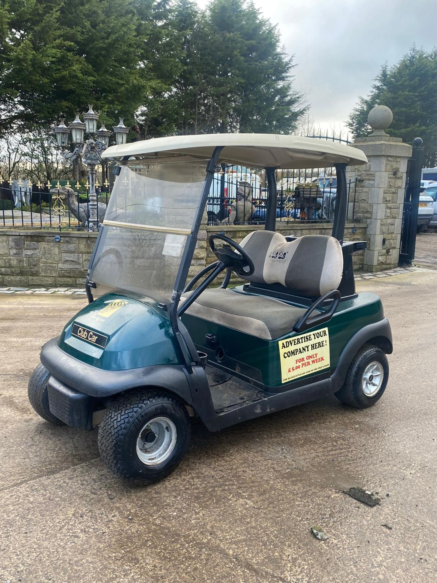 CLUB CAR BATTERY GOLF CART WITH CHARGER *PLUS VAT* - Image 2 of 8