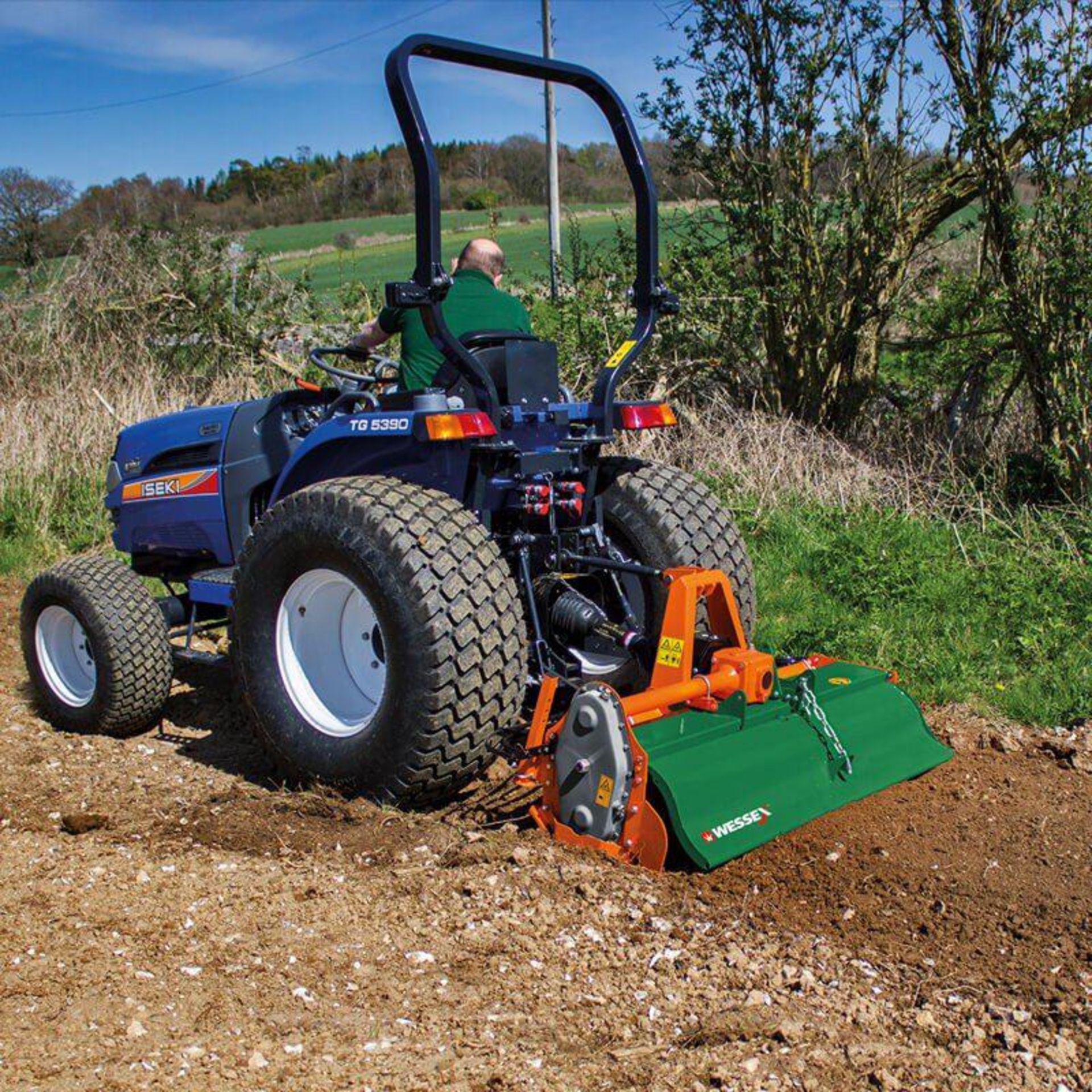 New And Unused Wessex RC120 1.2 Metre Landmaster Rotary Cultivator/Rotavator *PLUS VAT* - Image 4 of 4