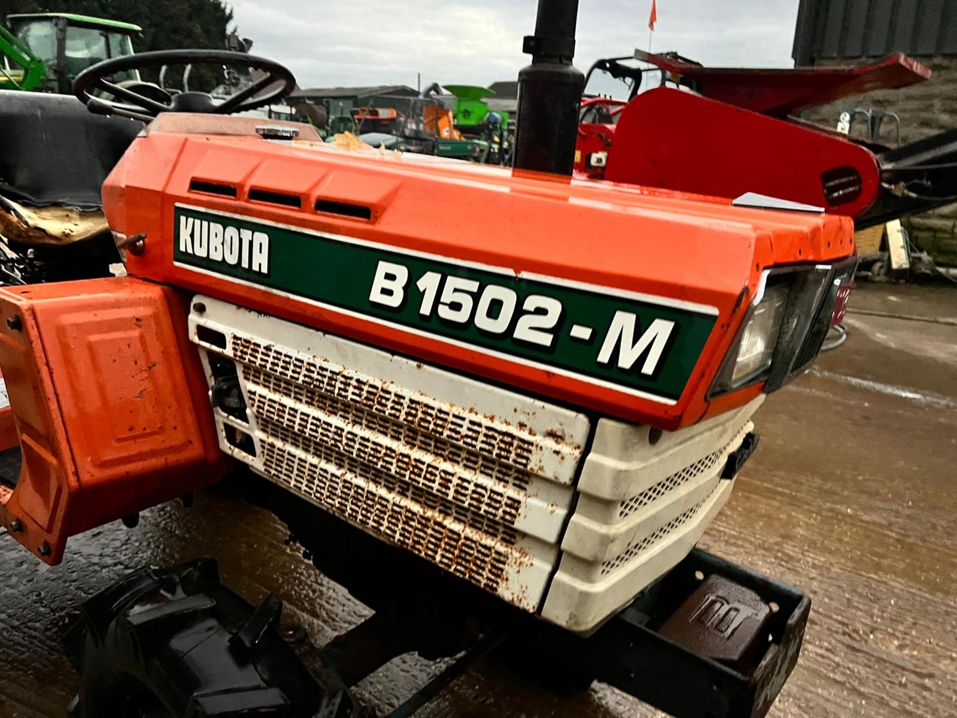 Kubota B1502-M 4WD Compact Tractor - All Gears Work *NO VAT* - Image 9 of 17