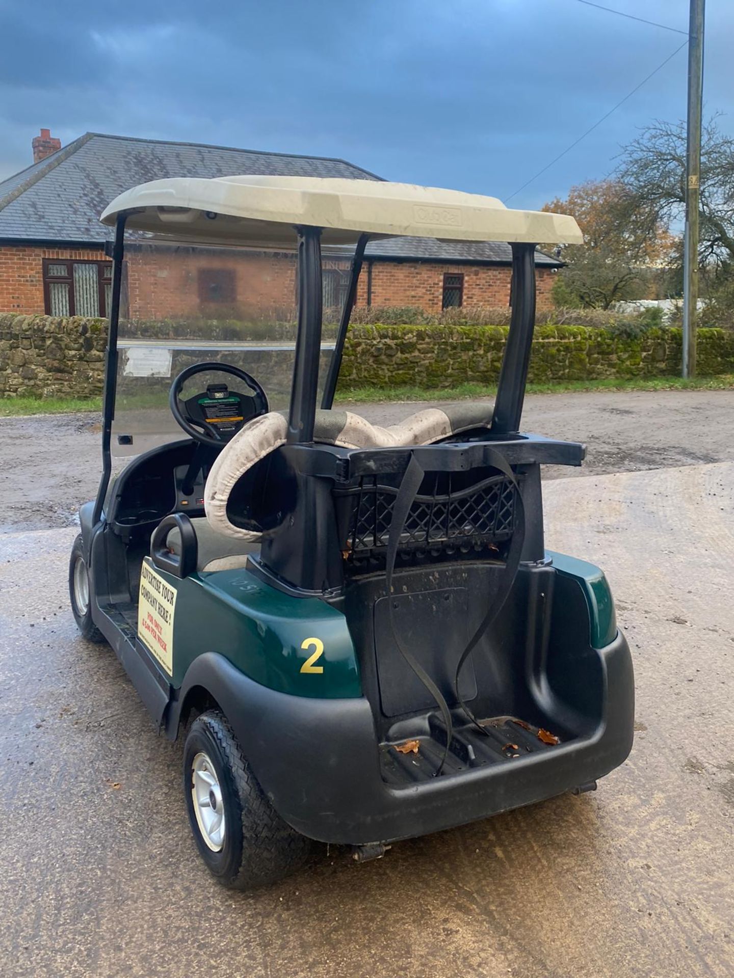 CLUB CAR BATTERY GOLF CART WITH CHARGER *PLUS VAT* - Image 8 of 8