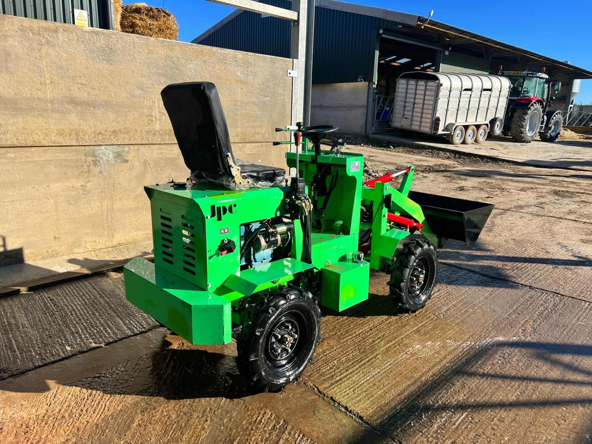 New And Unused JPC ME18 4WD Diesel Wheeled Loader With Front Bucket *PLUS VAT* - Image 11 of 12