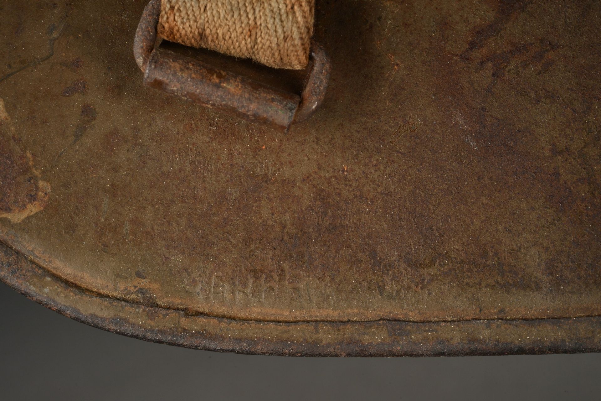 Casque 1917 autrichien. Austrian 1917 helmet. - Image 3 of 5