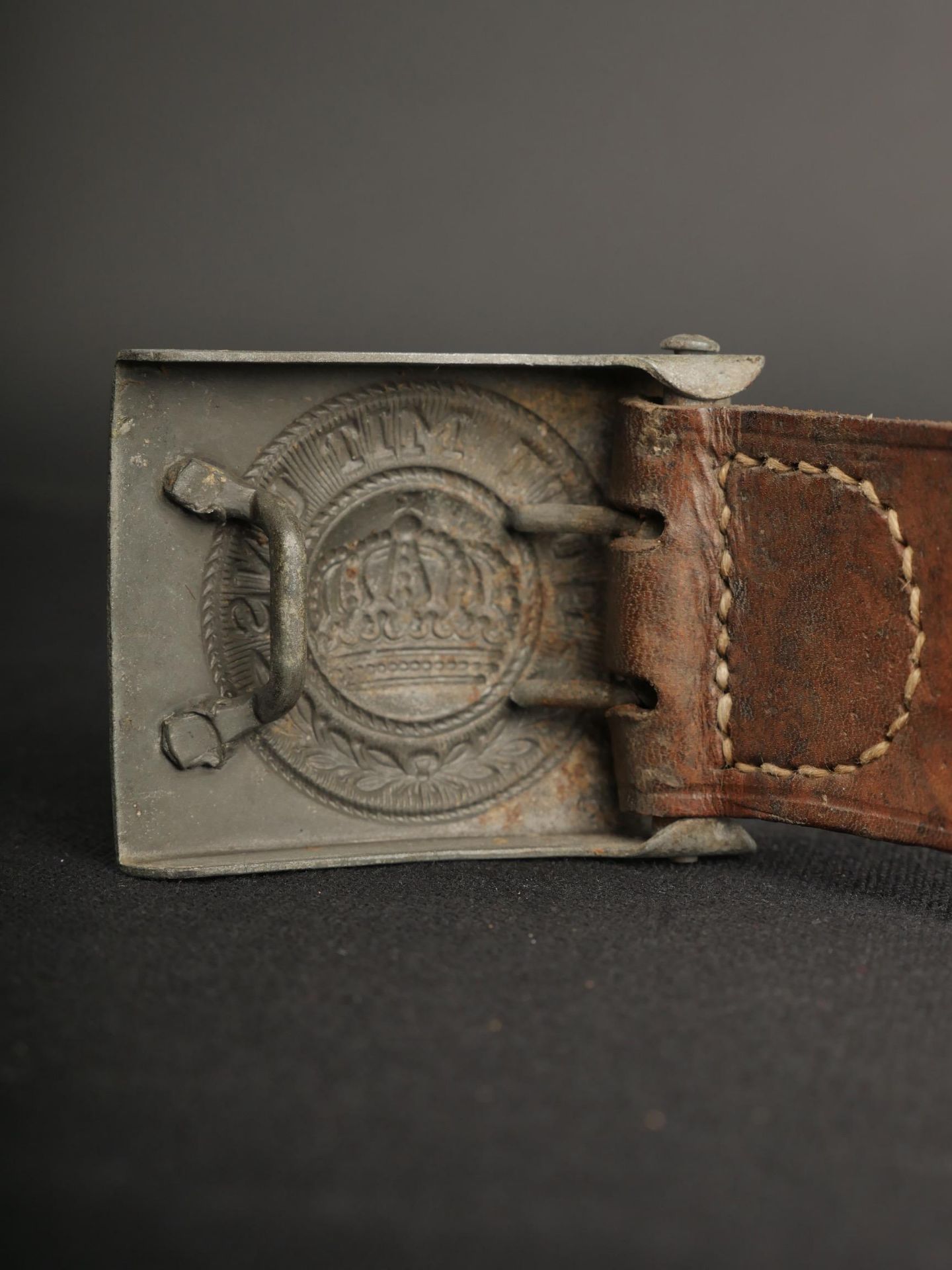 Boucle ceinture Prussienne. Prussian belt buckle. - Image 5 of 5