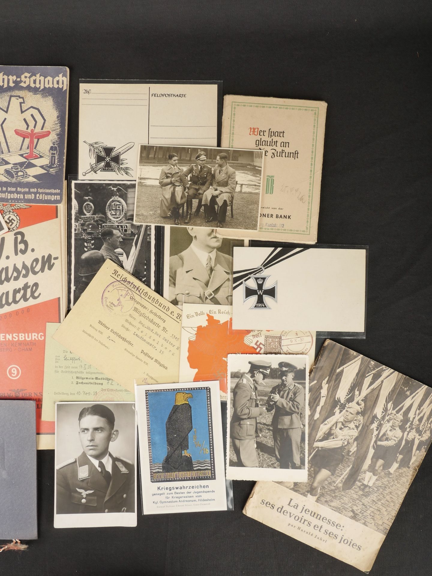 Documents Hitlerjugend. Hitlerjugend document.  - Image 4 of 5
