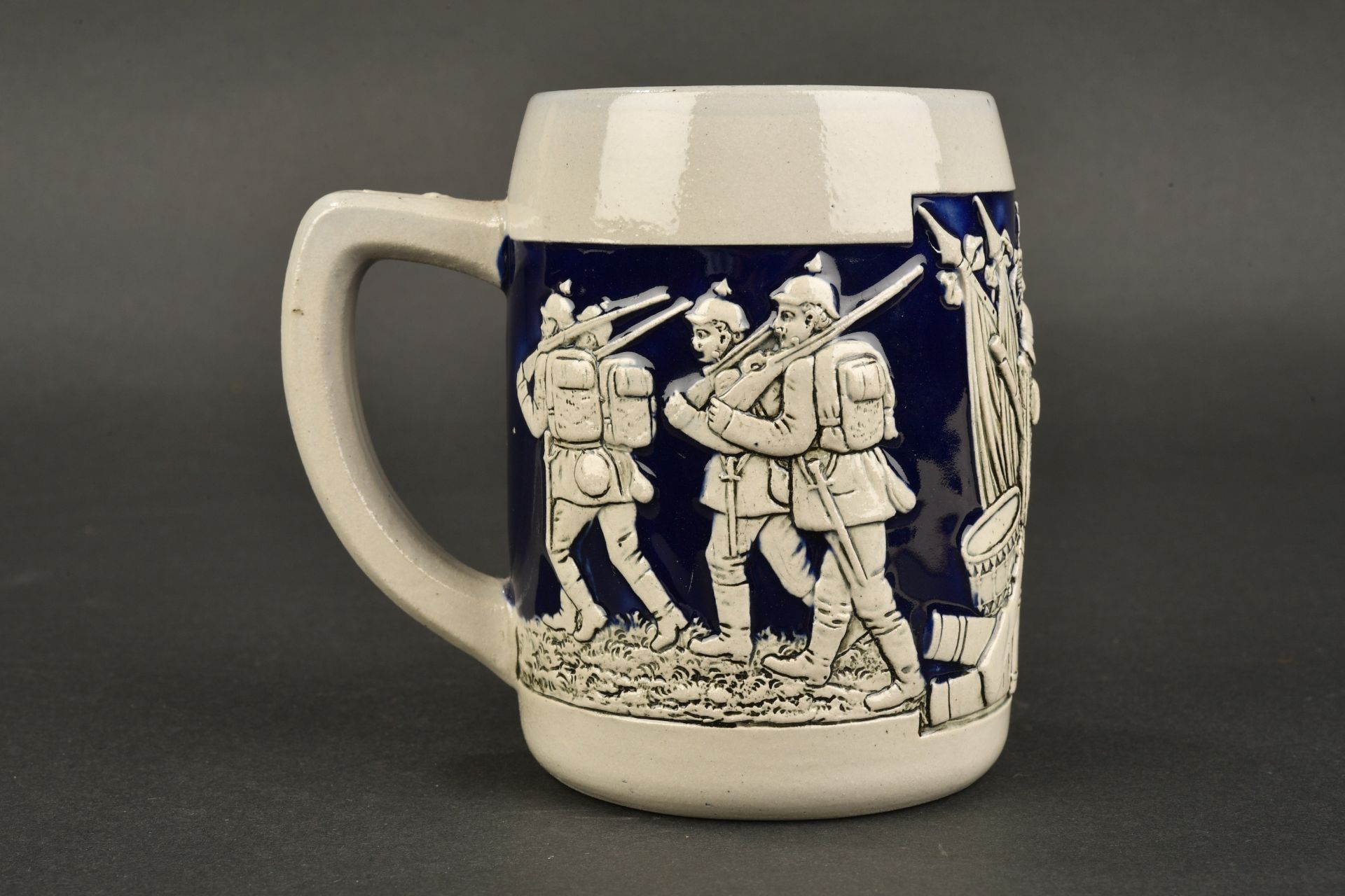 Chope allemande WWI. German tankard WWI. - Image 5 of 5