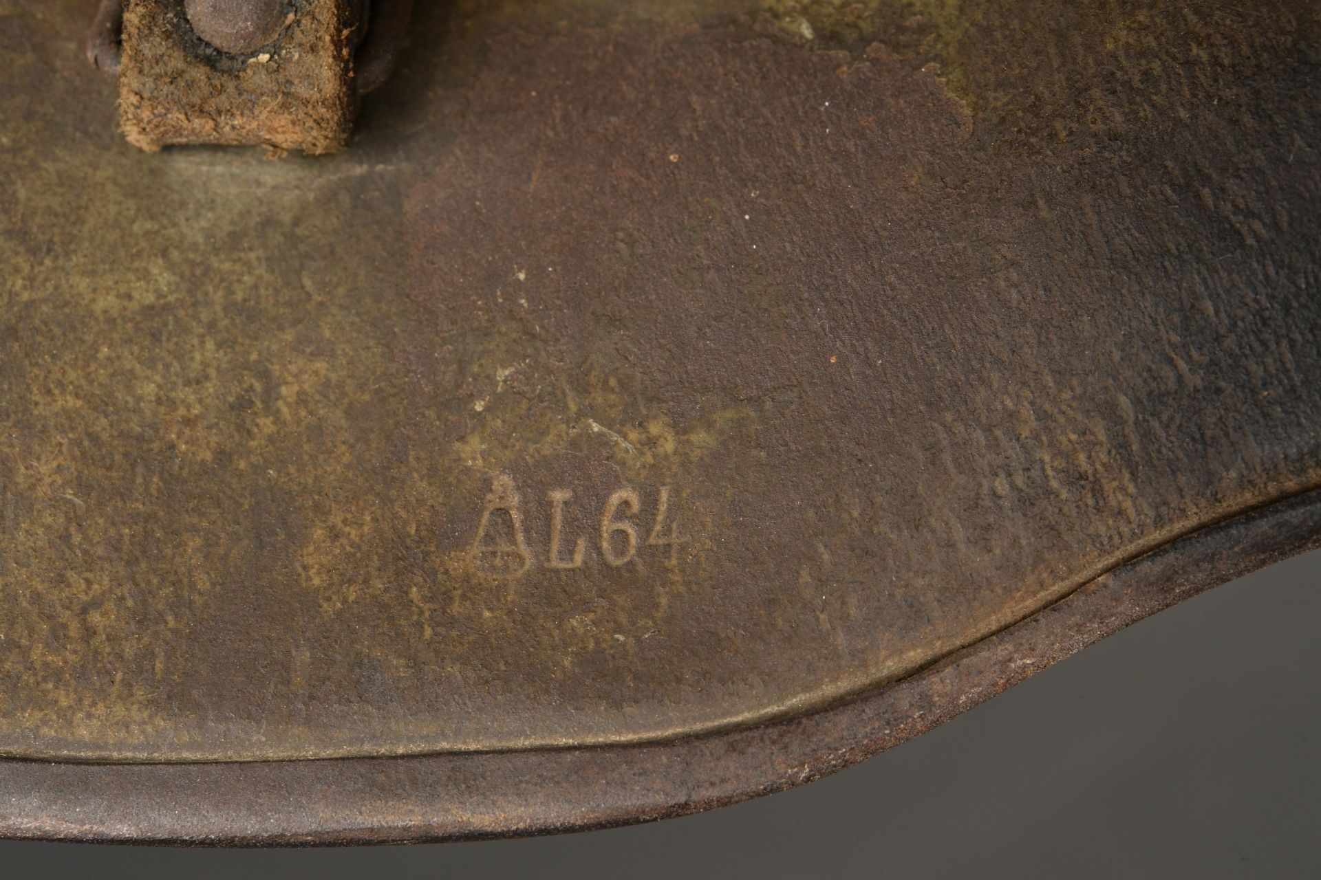 Casque 1918 allemand. German 1918 helmet - Image 3 of 5