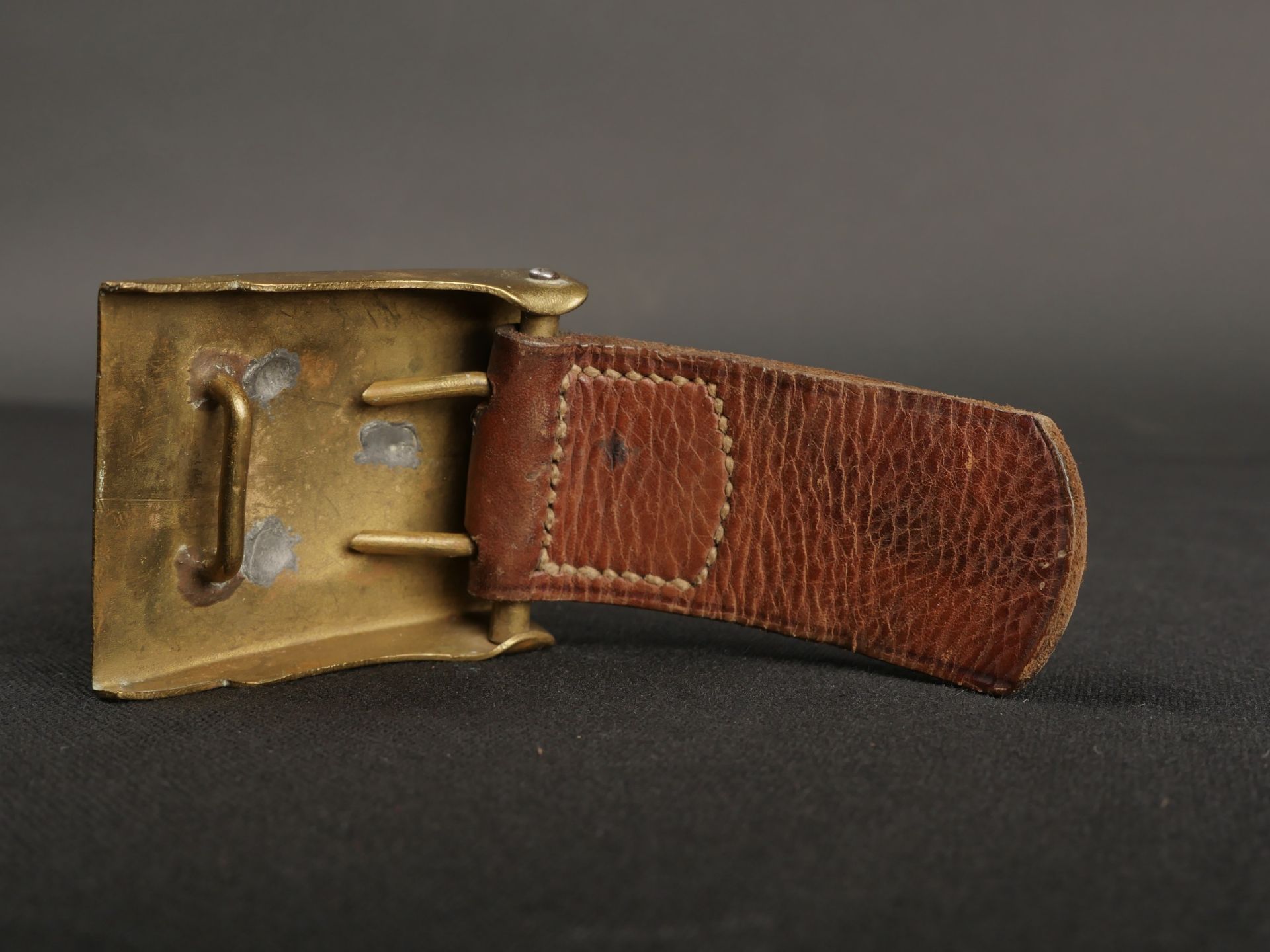 Boucle ceinture Prussienne. Prussian belt buckle. - Image 4 of 5