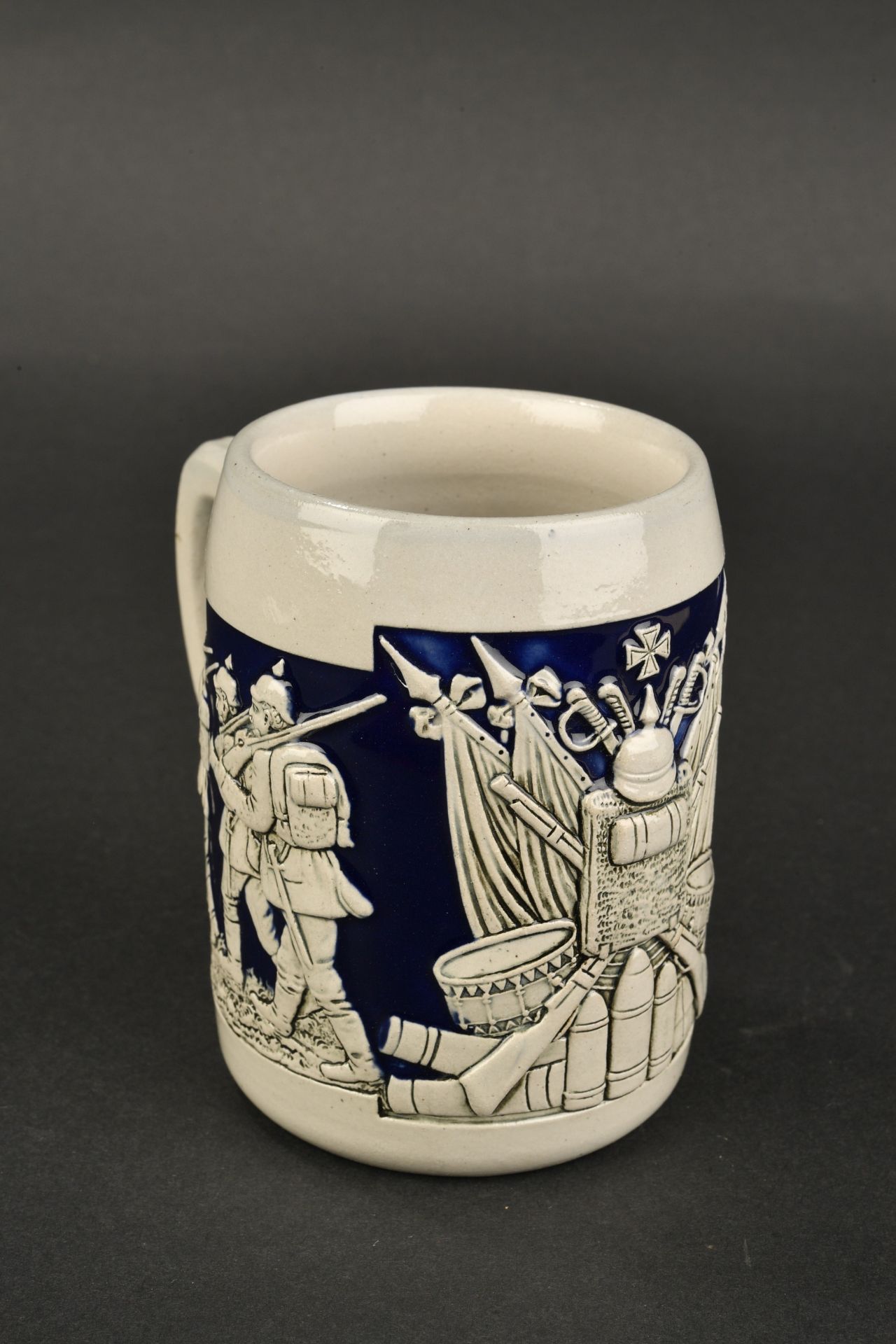 Chope allemande WWI. German tankard WWI. - Image 3 of 5