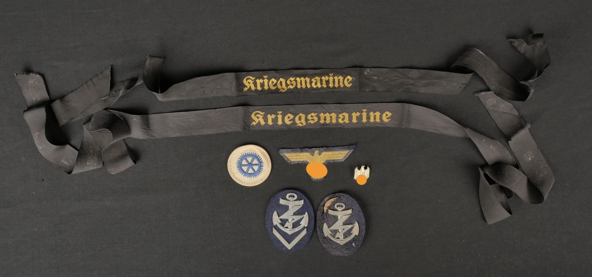 Insignes Kriegsmarine. Kriegsmarine badges. 