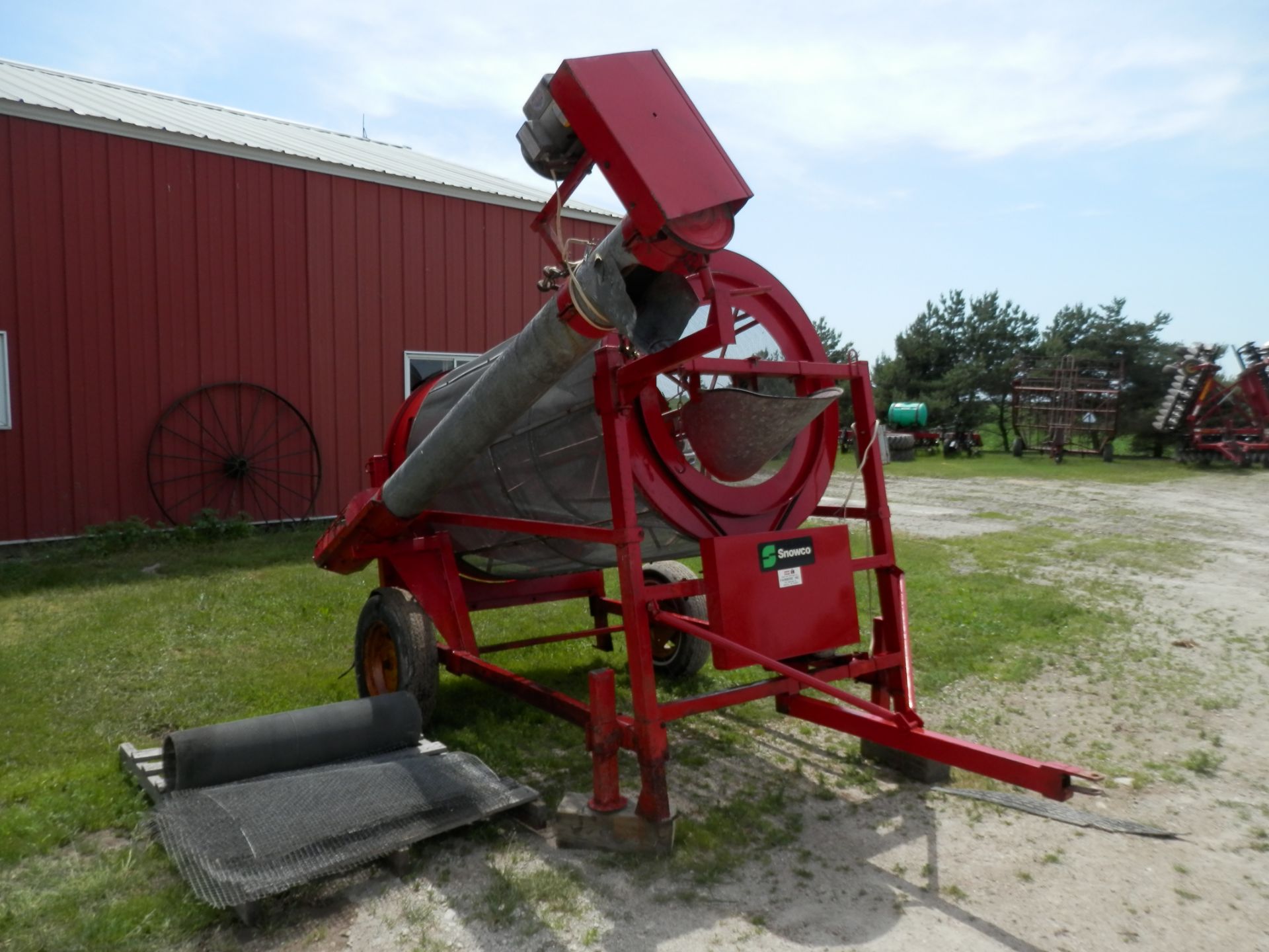 SNOW CO 2-STAGE GRAIN CLEANER - Image 3 of 6