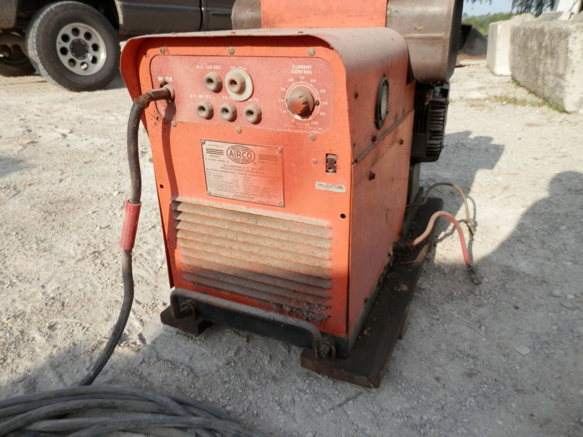 AIR CO MDL 2-25 ADG AME 1-A 250 Amp AC Welder/Generator - Image 3 of 9