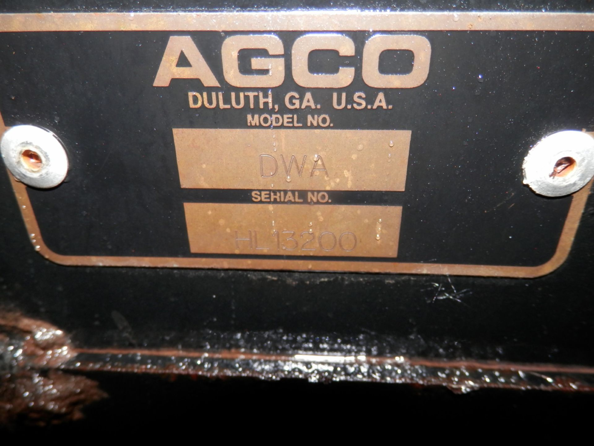 AGCO (Hesston) DWA SP Haybine Belly Mount Merger - Image 4 of 4