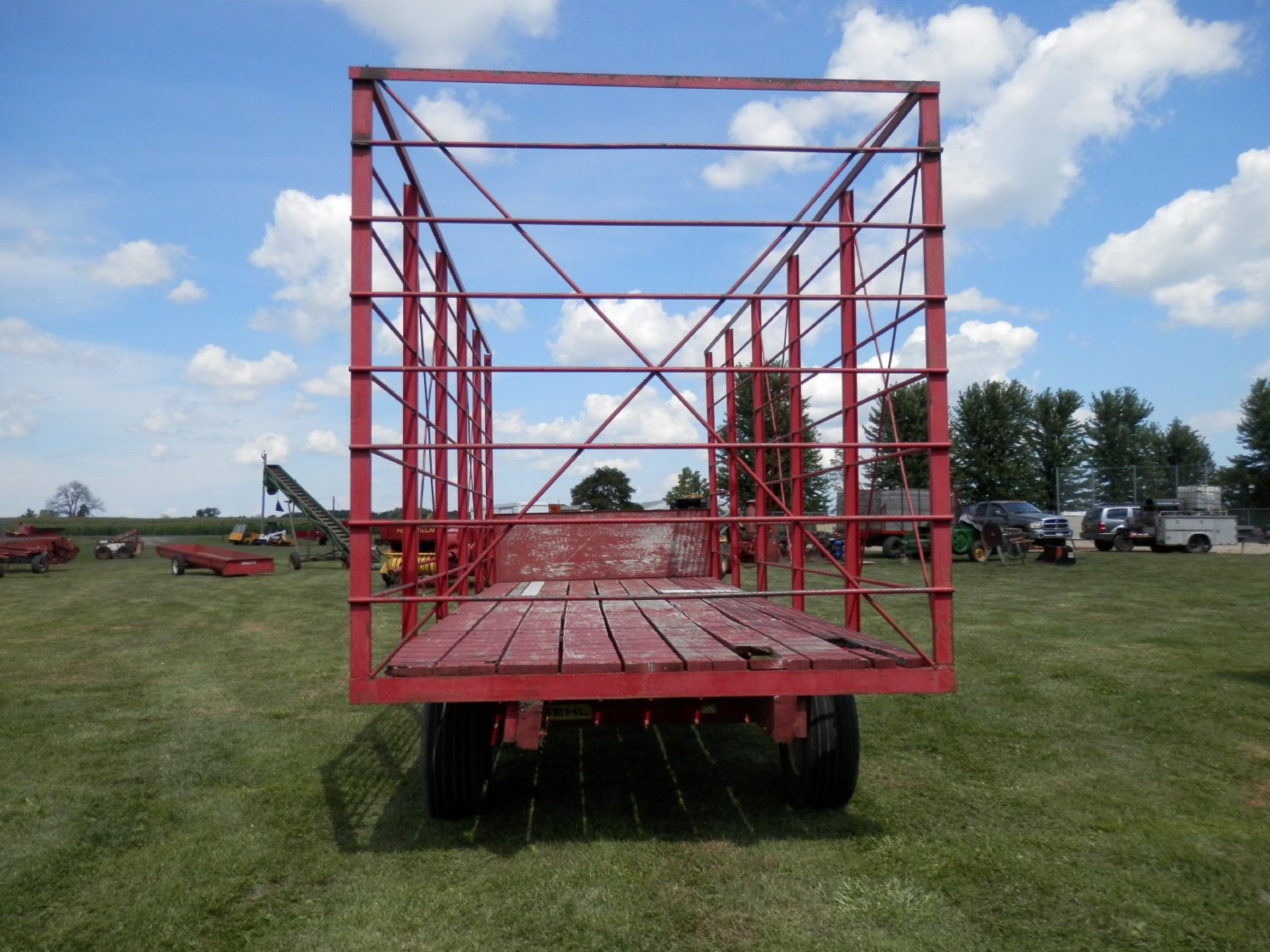 8x18' STEEL SIDE KICK BALE RACK - Image 3 of 6