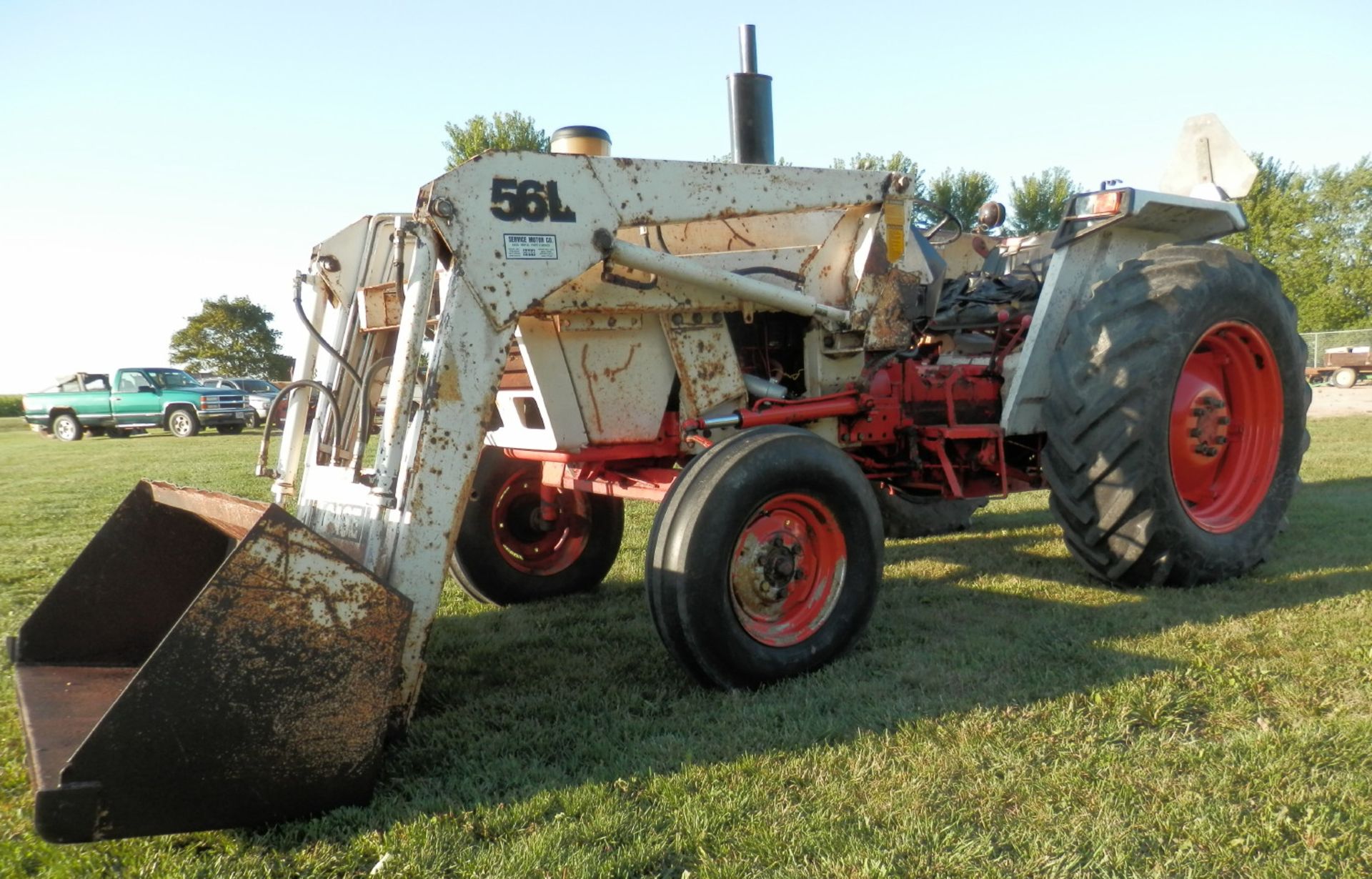 CASE 1390 DSL UTILITY w/CASE 56L QT High Clearance Loader - Image 5 of 10