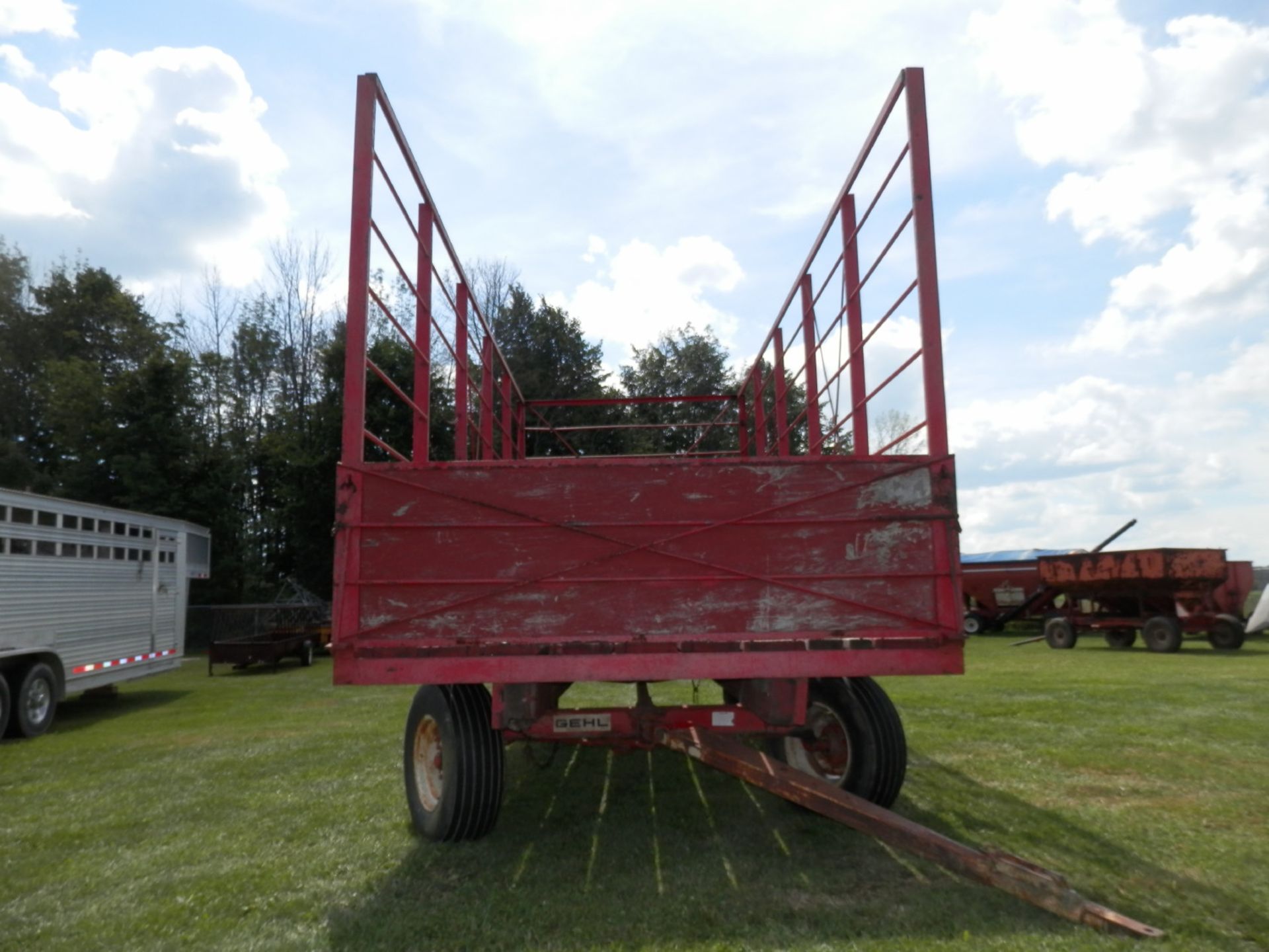 8x18' STEEL SIDE KICK BALE RACK - Image 2 of 6