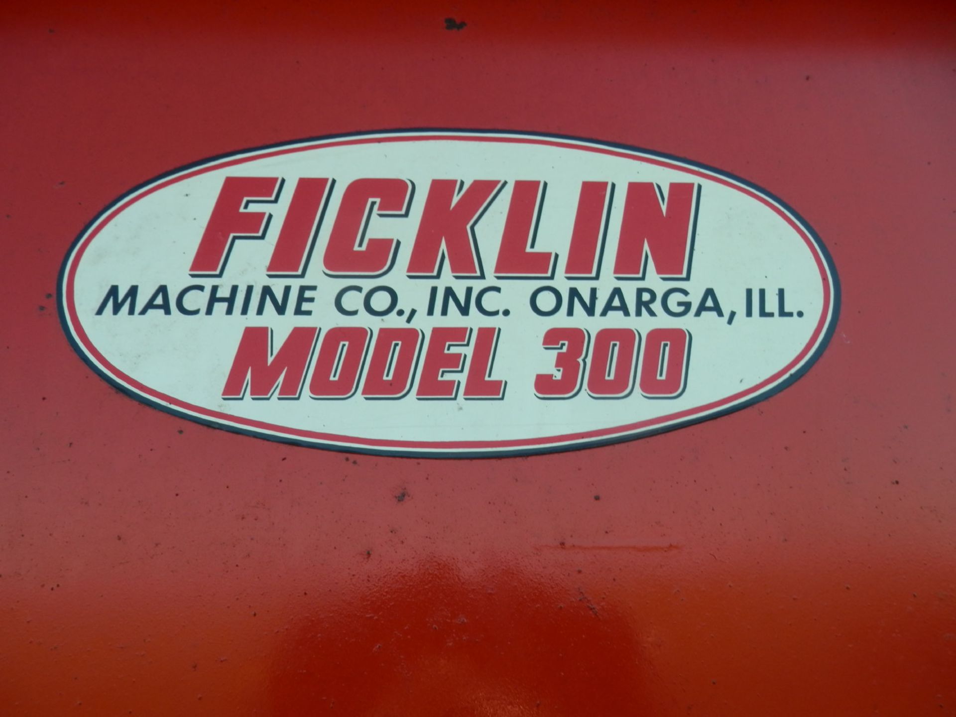 FICKLIN MODEL 300 GRAVITY BOX - Image 7 of 7