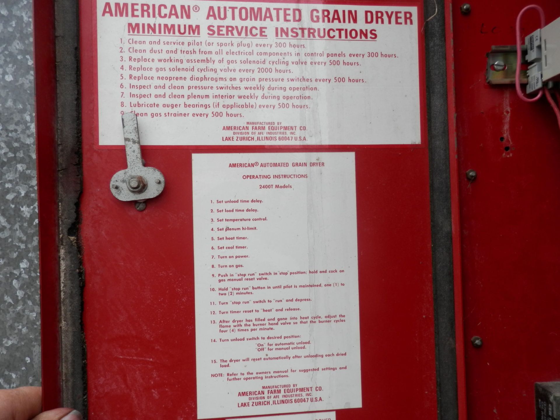 AMERICAN AUTOMATED MDL 2400T PORTABLE GRAIN DRYER - Image 6 of 10