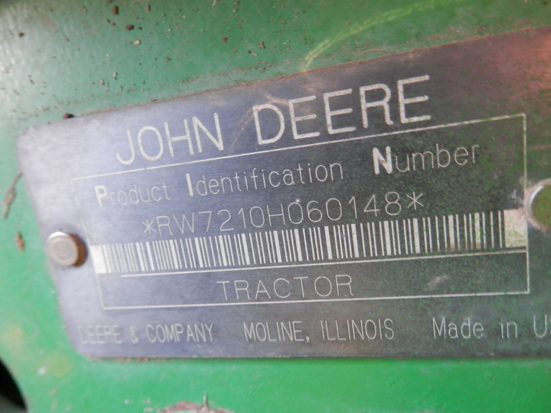 JOHN DEERE 7210 MFWD TRACTOR - Image 22 of 22