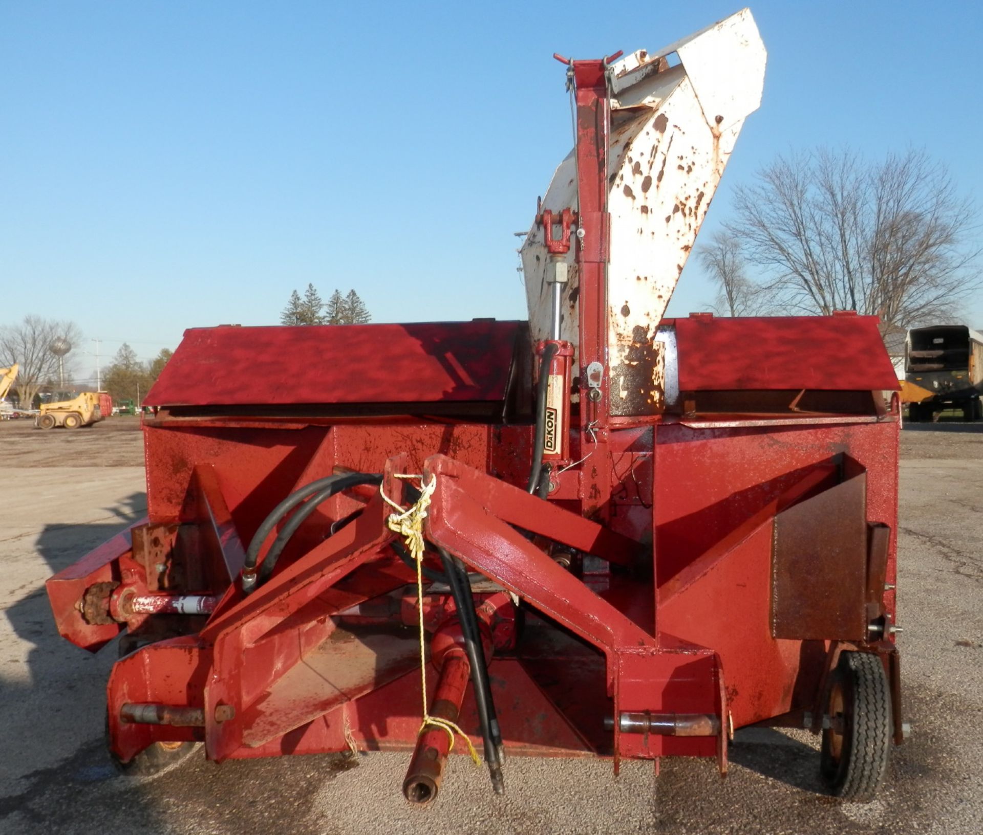 SCHWEISS 92" 3 PT 2 STAGE SNOW BLOWER