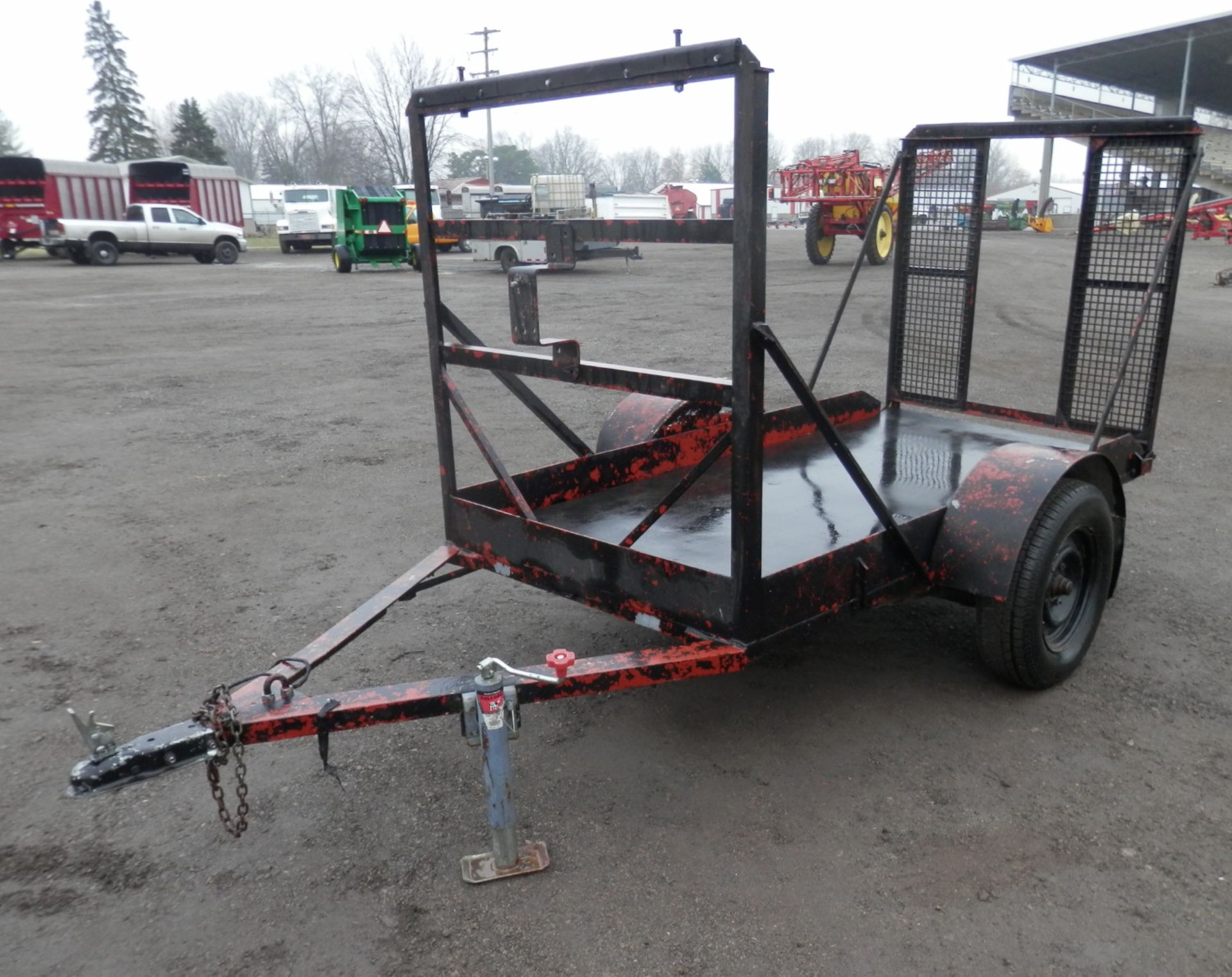 4'x8' UTILITY TRAILER (NO TITLE) - Image 3 of 6