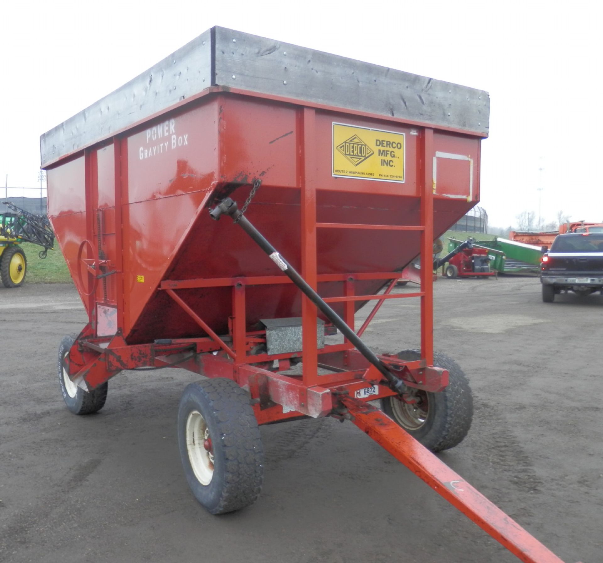 DERCO POWER UNLOAD GRAVITY BOX