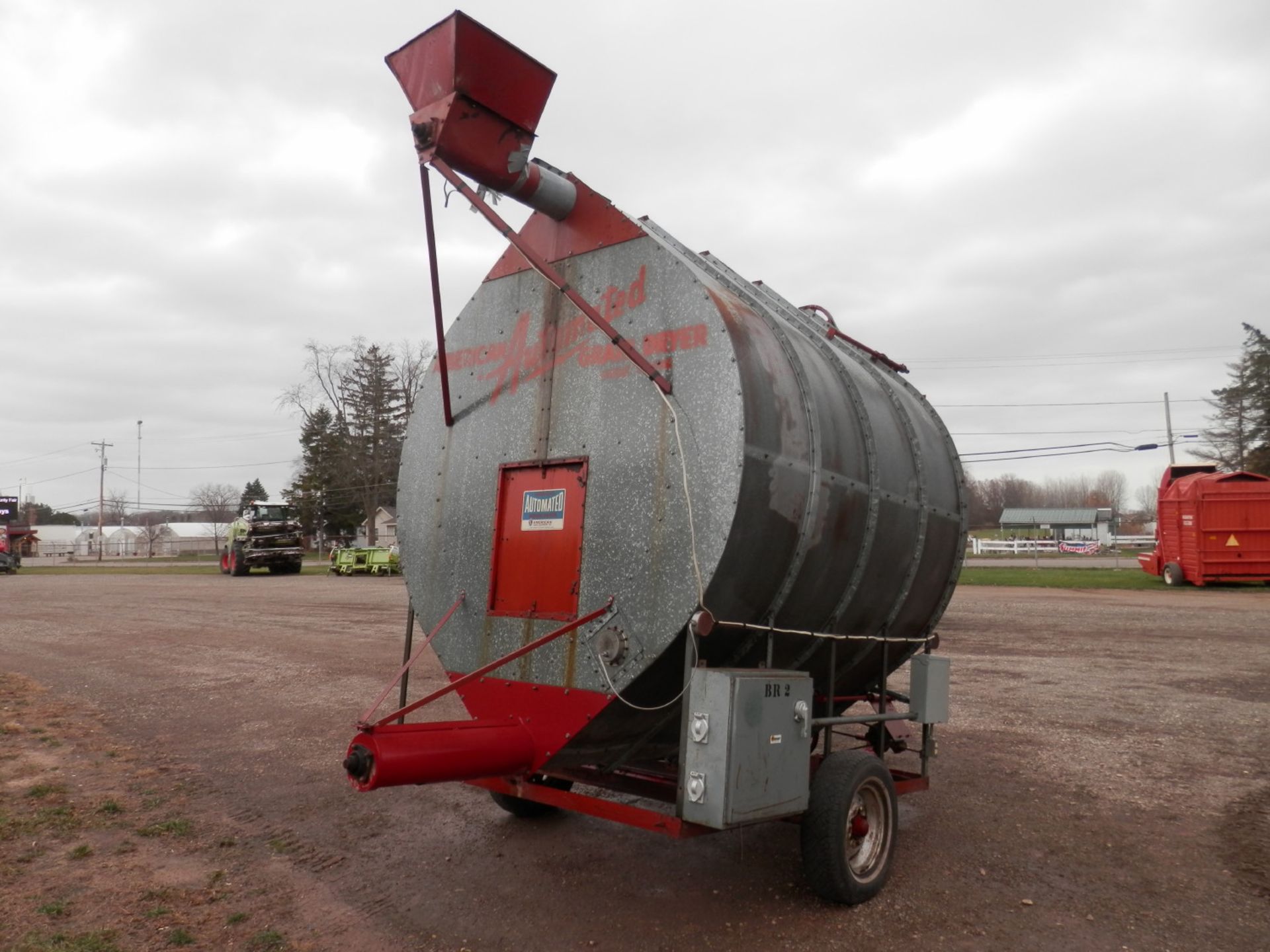 AMERICAN AUTOMATED MDL 2400T PORTABLE GRAIN DRYER - Image 4 of 10