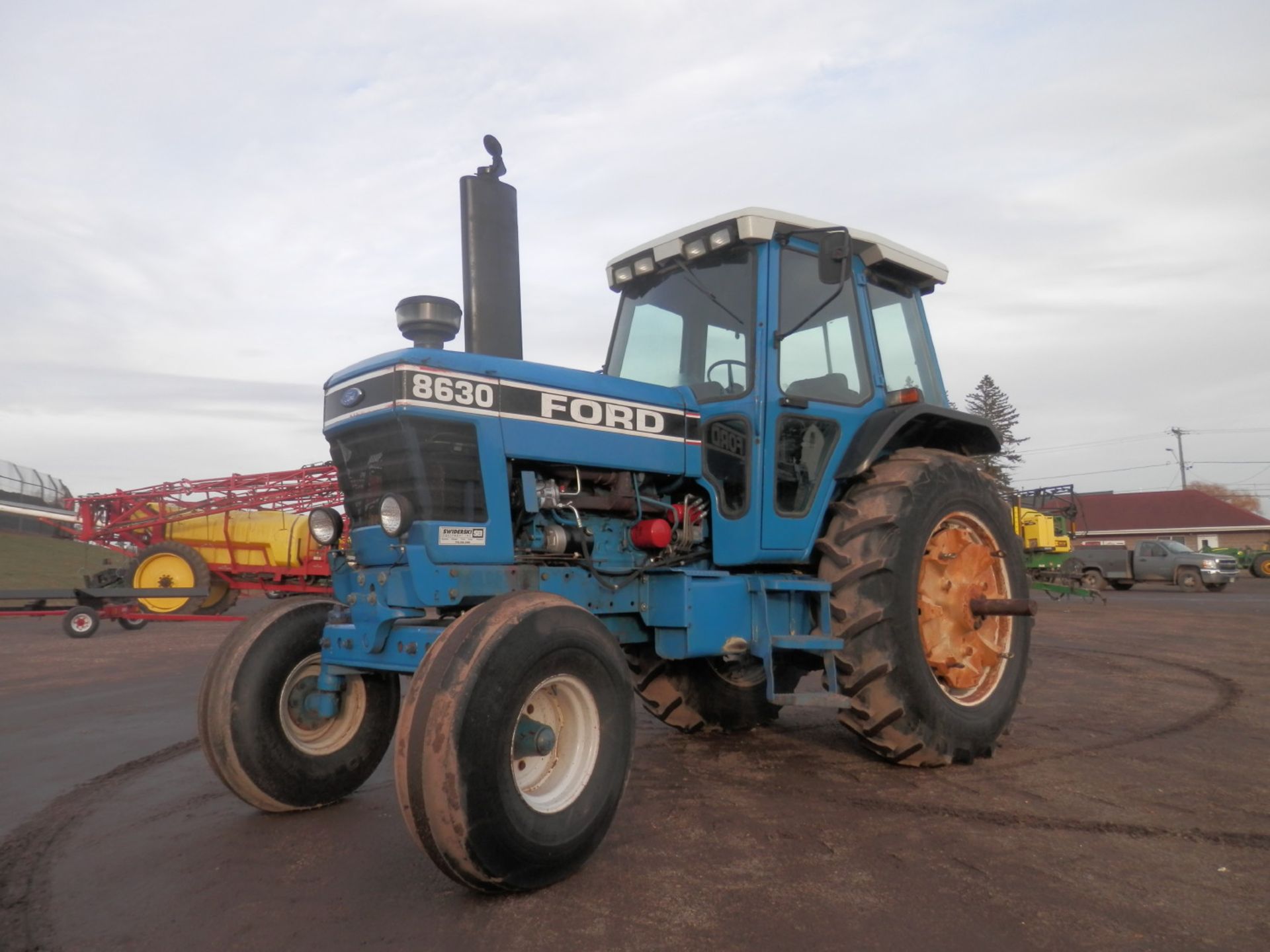 FORD 8630 2WD CAB TRACTOR