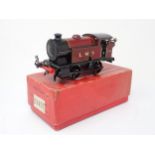 A boxed Hornby 0 gauge clockwork No.101 L.M.S. 0-4-0 Locomotive