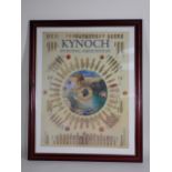 A framed Kynoch Sporting Ammunition Print 2ft 7in H x 2ft 1in W