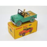 A boxed Dinky Toys No.340 green Land Rover