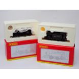 A boxed Hornby 00 gauge Class 0F Queen Elizabeth II Collector Club Locomotive and a boxed 0-4-0T